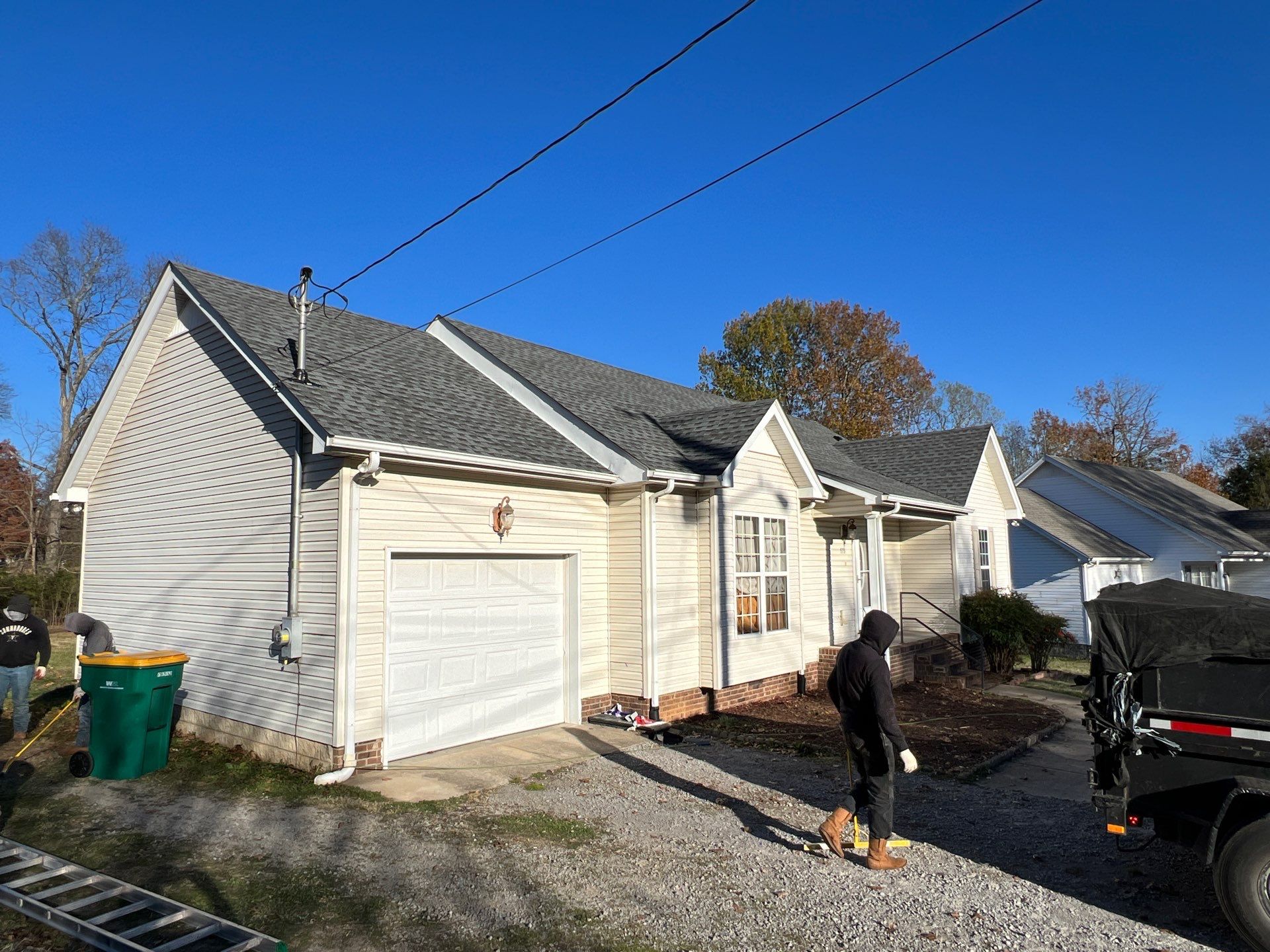 Residential Roofing Installation using GAF Timberline HDZ by Shinglesmiths Roofing