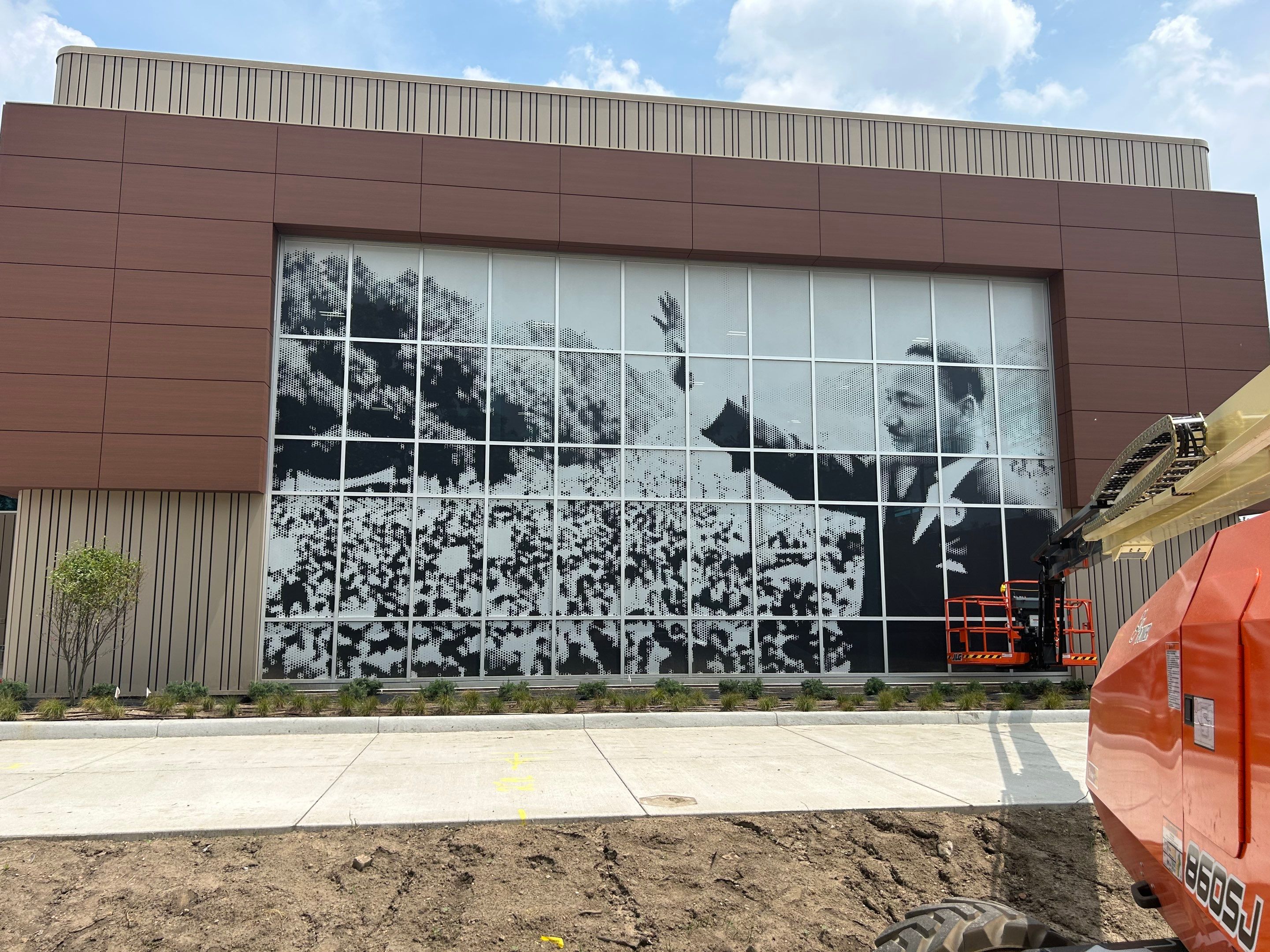 Community Center Facility Upgrades and Custom Monument Sign Installation by Hayes Design co