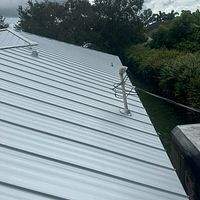 24ga 1" Nail-Strip Mill Finish  by Total Roofing System The Metal Roof Experts