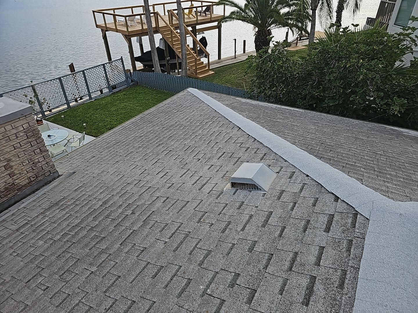 Residential Roofing Installation using GAF HDZ Charcoal by Lighthouse Roofing