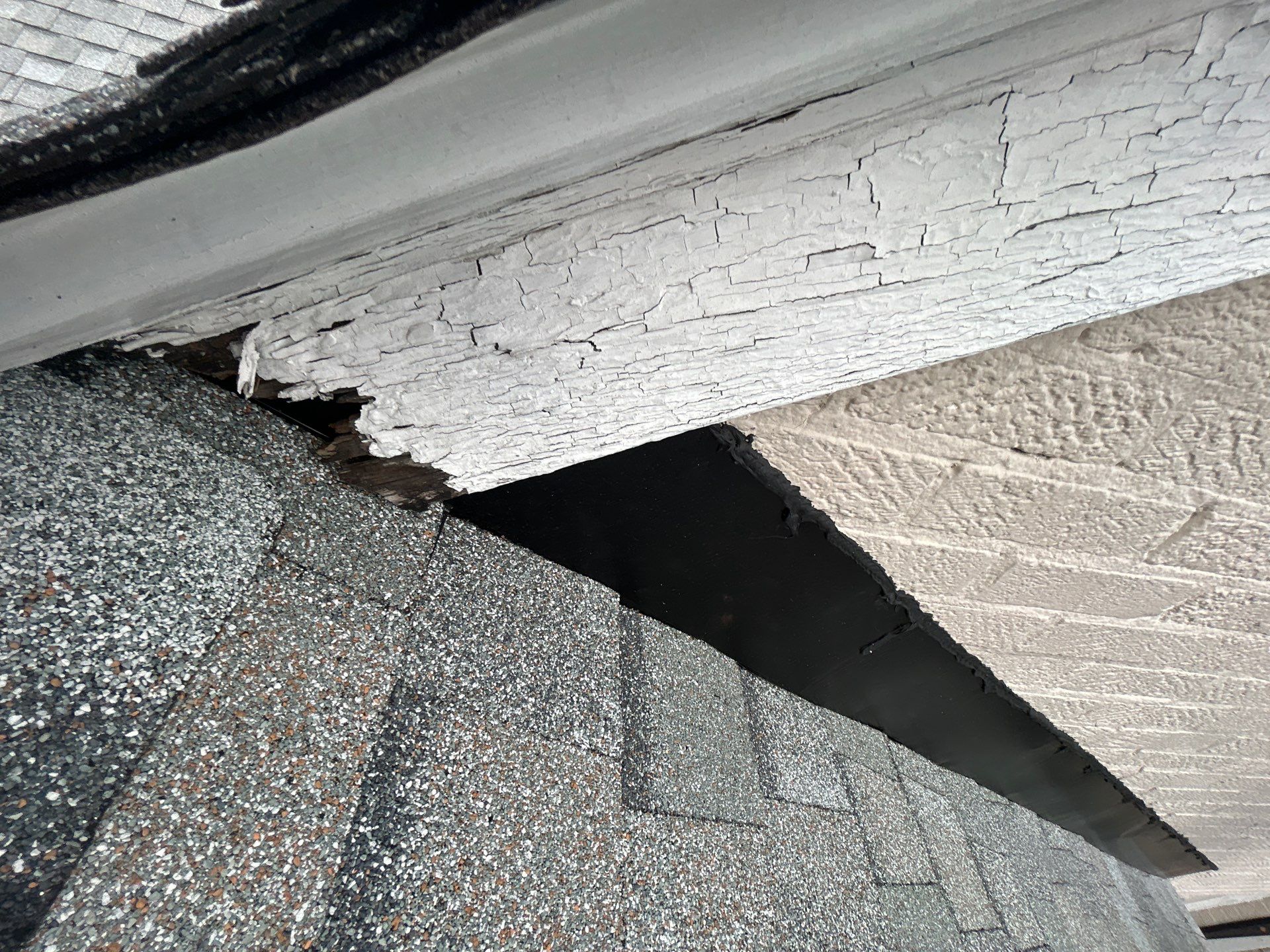 Exterior Damage using Inspection by Karcher Roofing & Construction