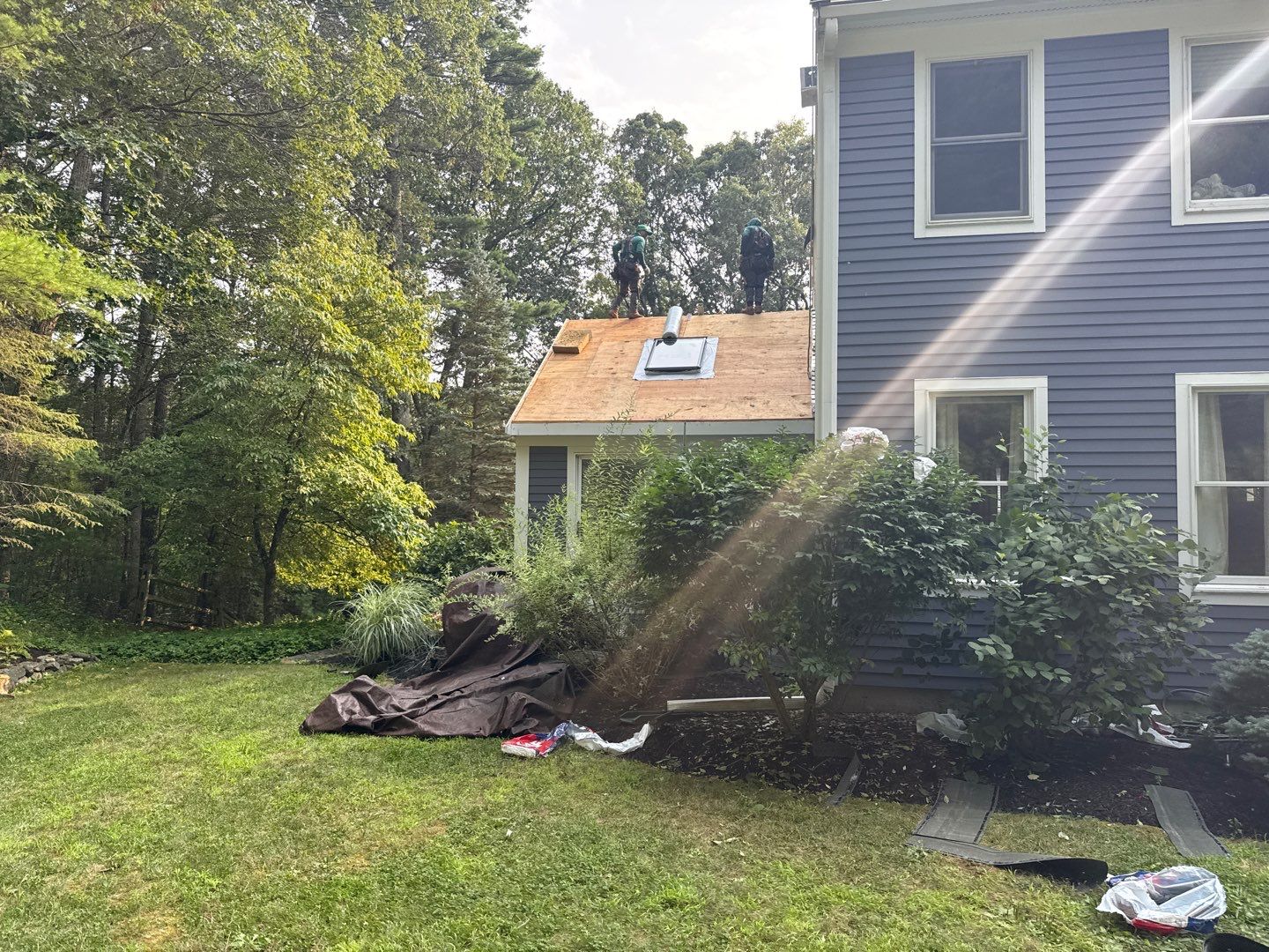 Solar-Ready Roof Replacement with GAF Pewter Gray Shingles & VELUX Skylights by Sensible Home Solutions