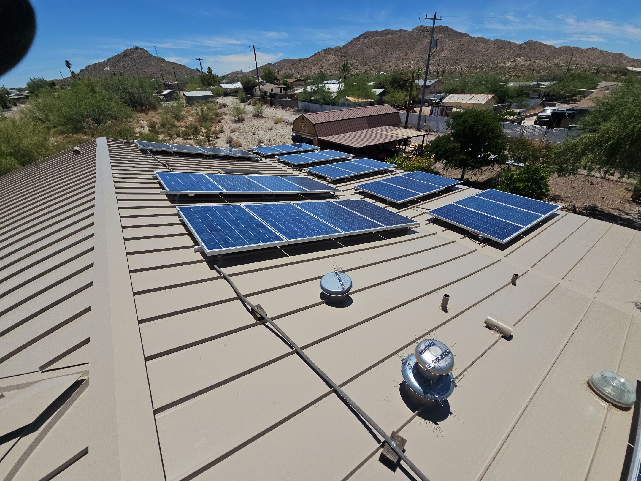 Champagne Standing Seam by Reimagine Roofing