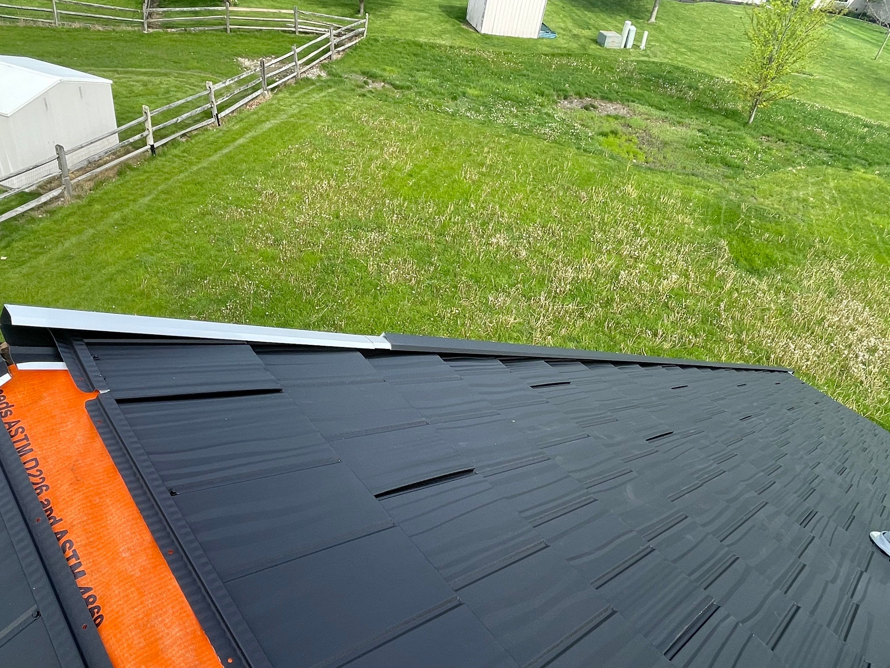 Metal Shingle Shake Roof Installation – Sidney, Ohio by 4Ever Metal Roofing