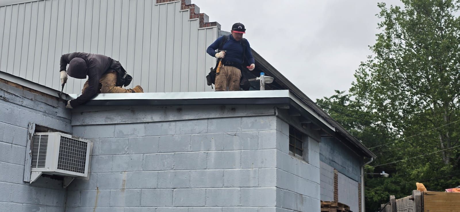 Roof Installation using Silicone APP Elevate Coating by ExteriorPros