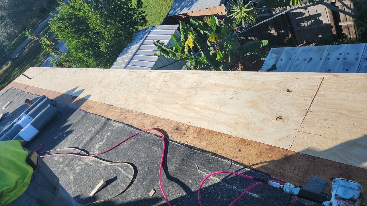 Project in St Pete 33703 by Mitchell Roofing Company LLC 