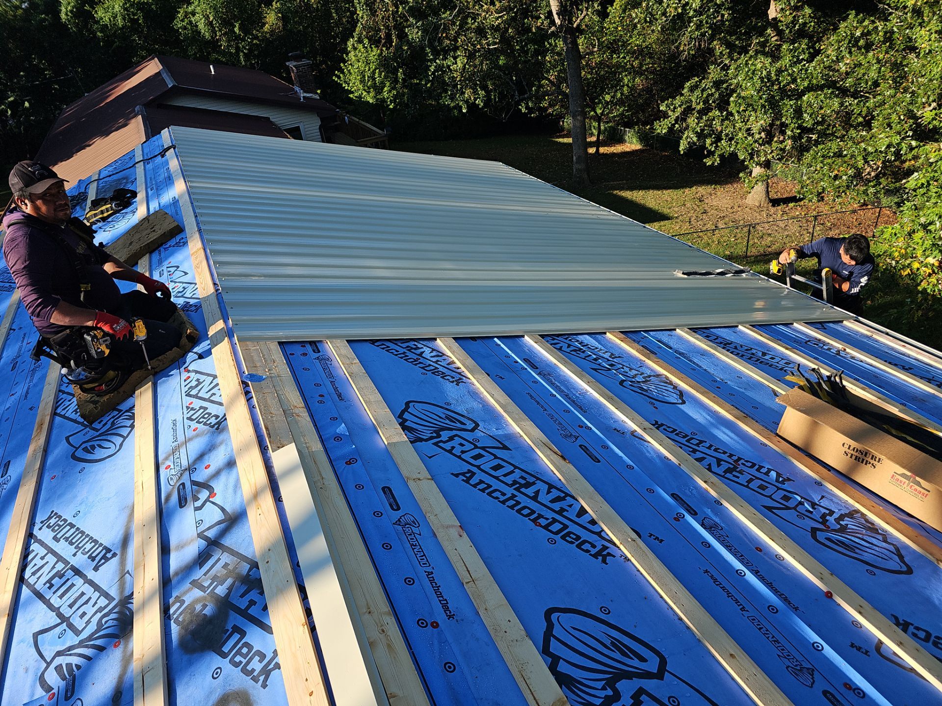 Residential Roof & Snowguard + Gutters & Downspouts & Gutter Guards Install  by Titan Commercial & Residential Roofing 