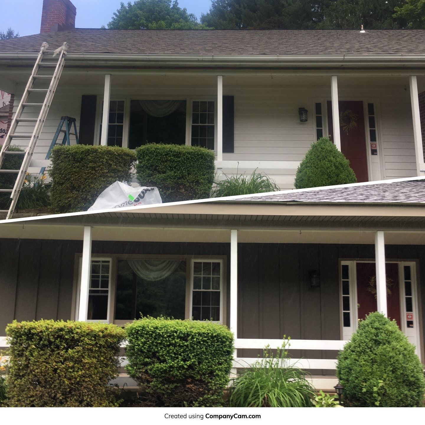 Gutter and Siding Replacement by American Home Contractors