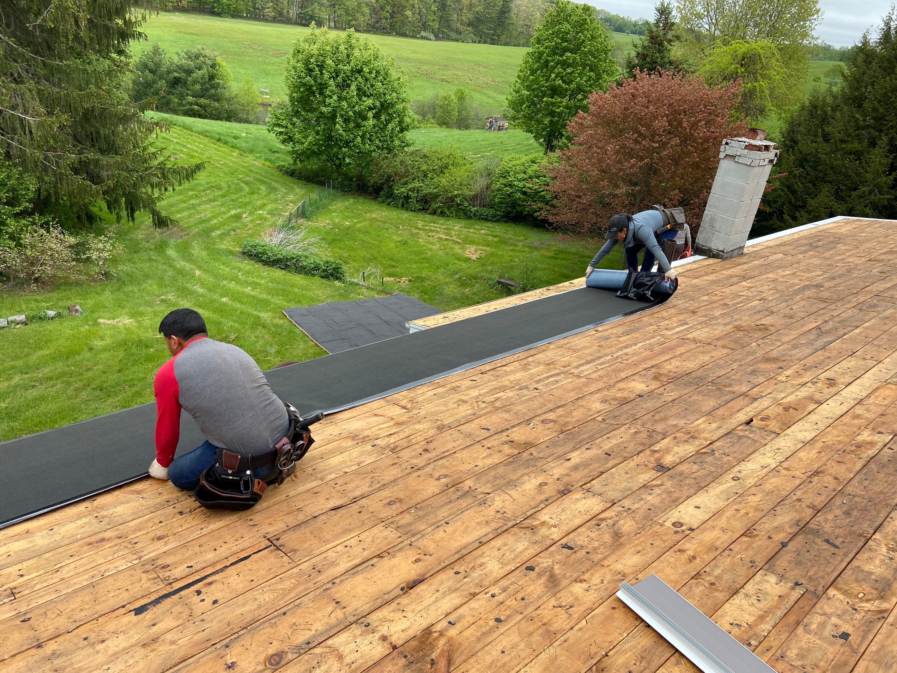 Residential Roofing Installation using GAF Timberline HDZ by Sensible Home Solutions