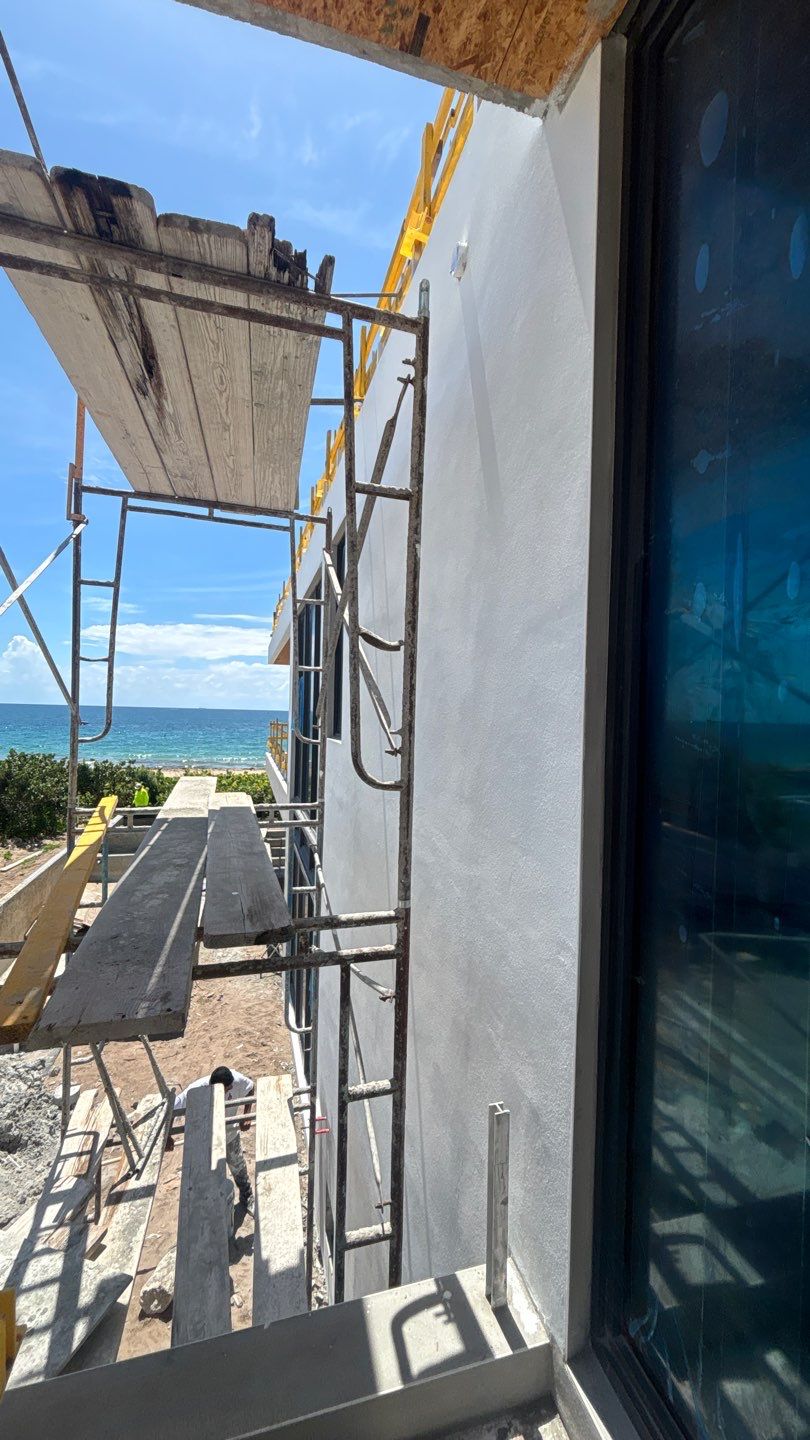 Oceanfront New Home Painting by John “The Greek” Painting