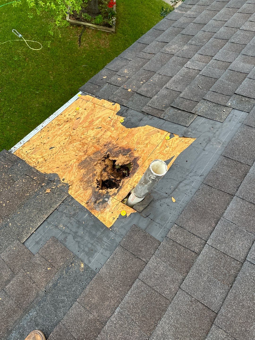 Residential Roofing Repair using Owen's Corning Duration (Lifetime) Shingles by Roof Repair Company