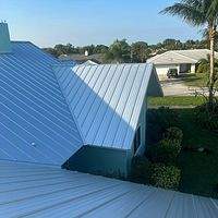 24ga 1" Nail-Strip Mill Finish by Total Roofing System The Metal Roof Experts