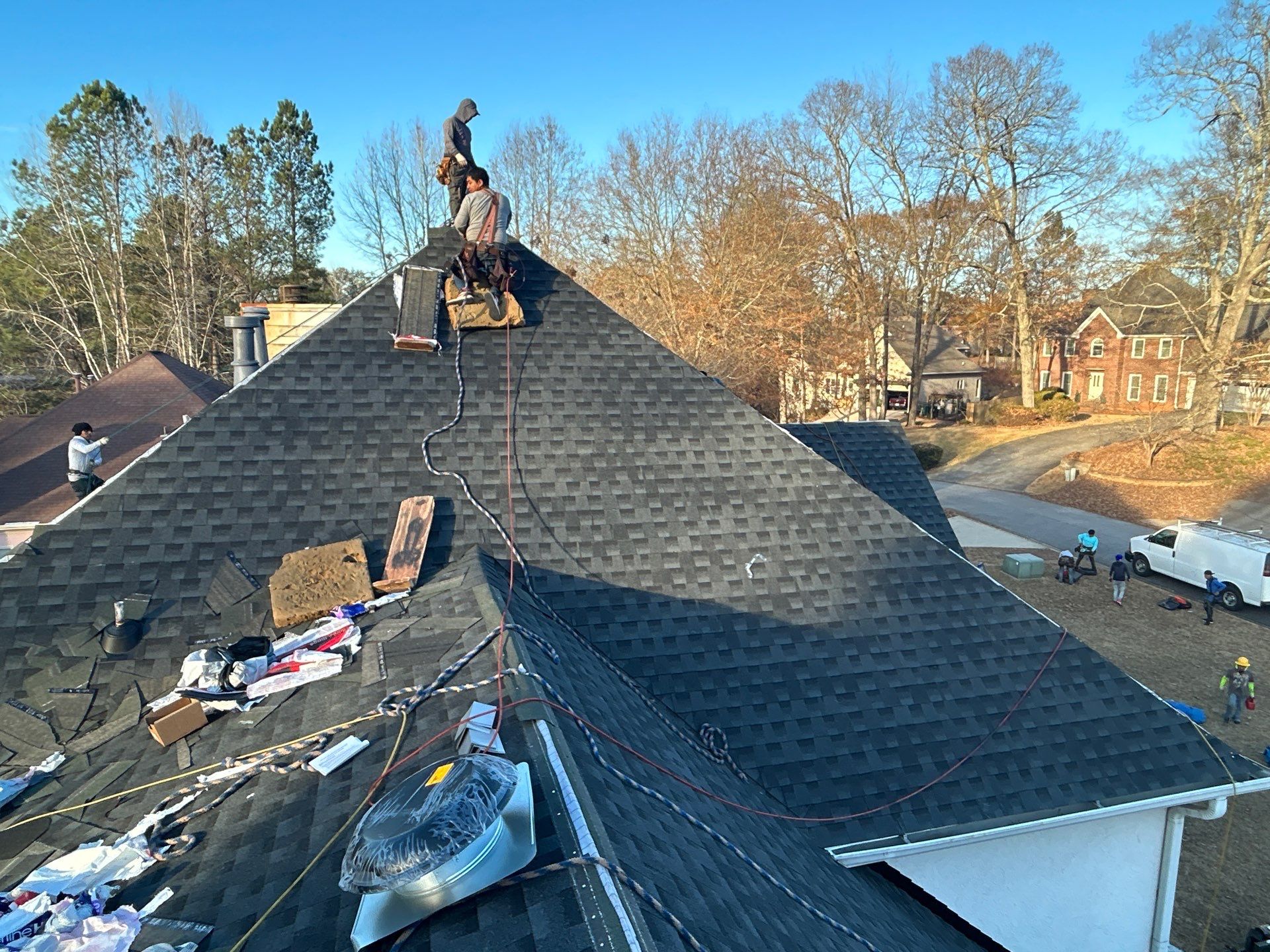 Christmas gift—a brand-new roof! by Georgia Roof Advisors