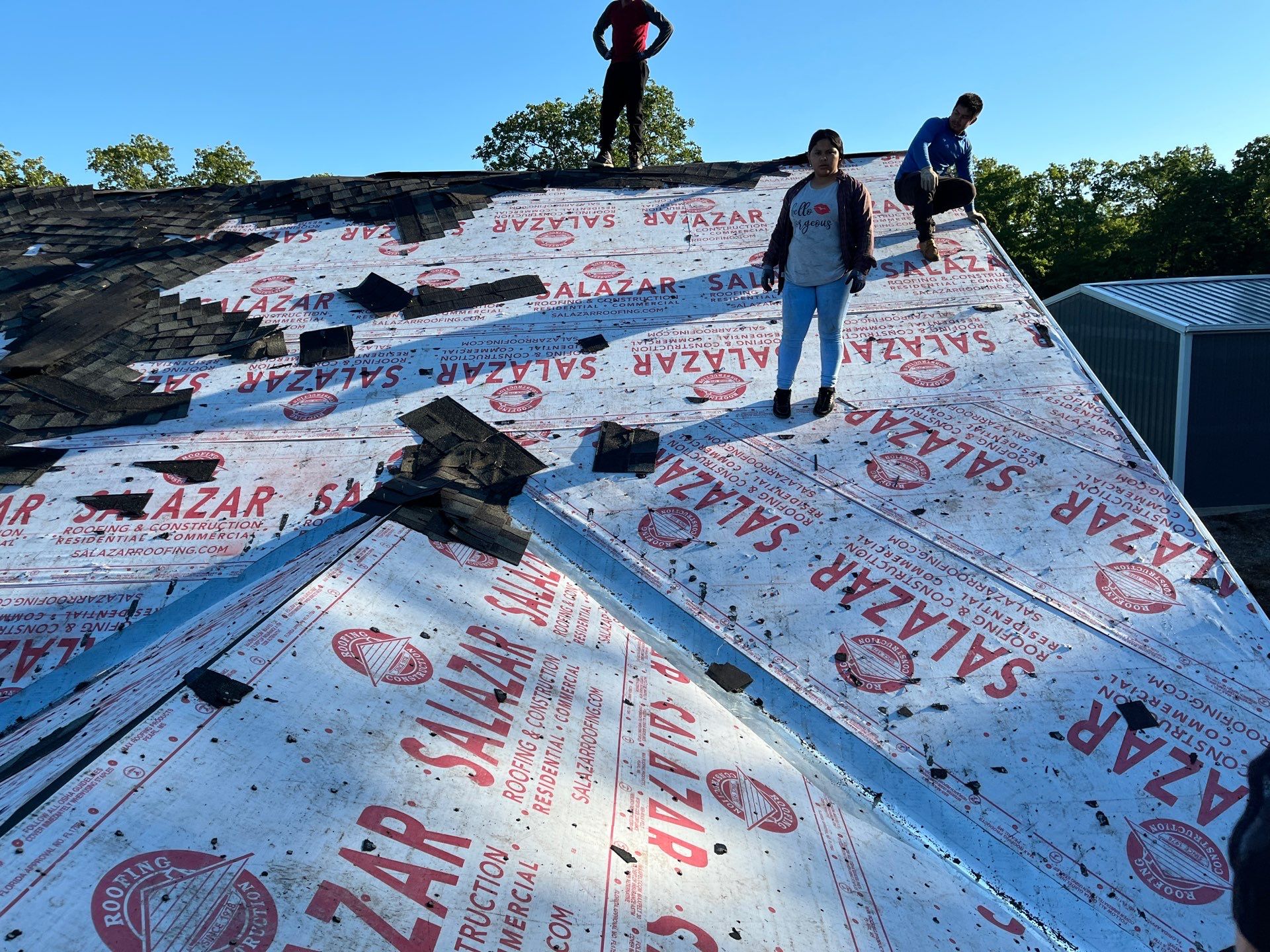 Roof Replacement and Architectural Shingle Installation in Joy, Oklahoma by BANA Roofing and Solar Supply