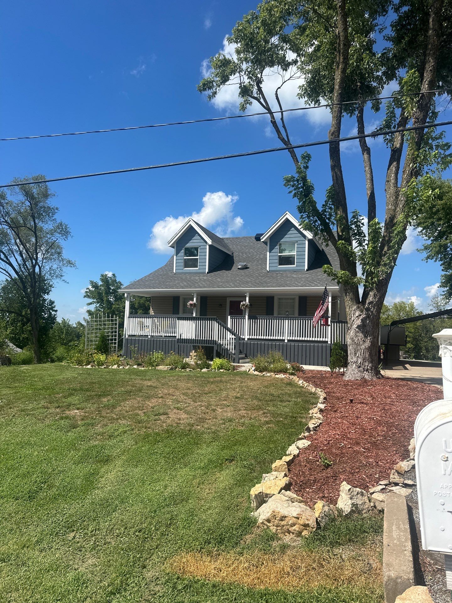 Out with the Old , in with the Blue  by EEC  Windows, Siding & Roofing 