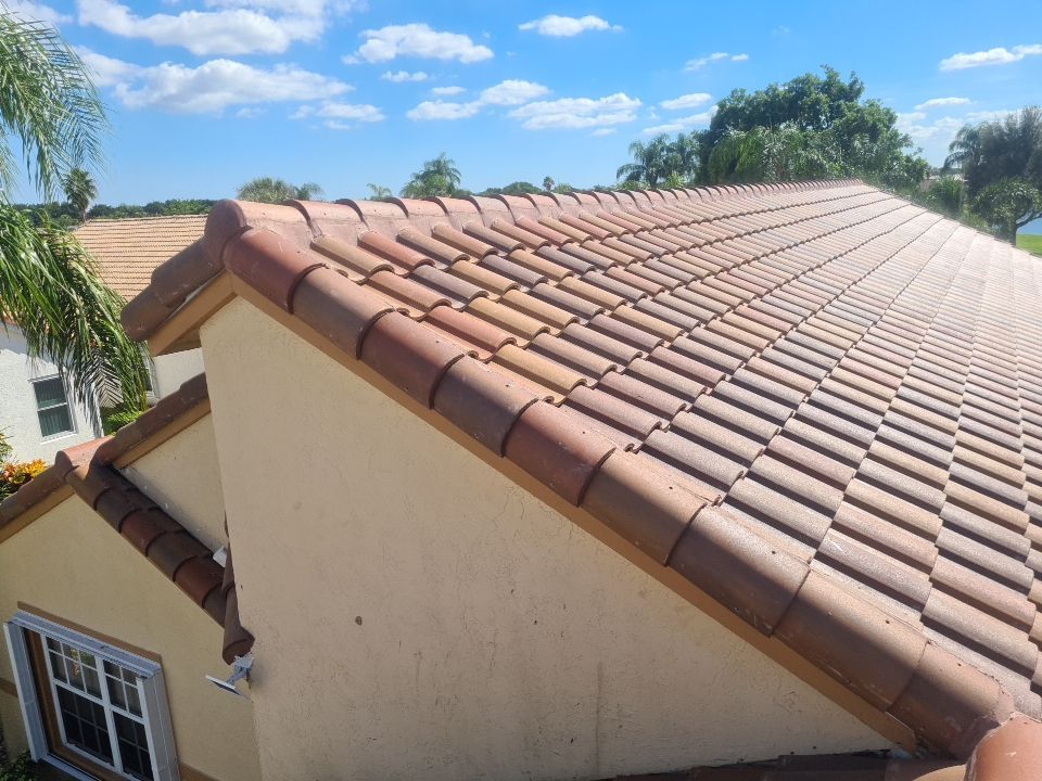 Residential Roofing Installation using Eagle Roofing Tile by BLUES BROTHERS ROOFING