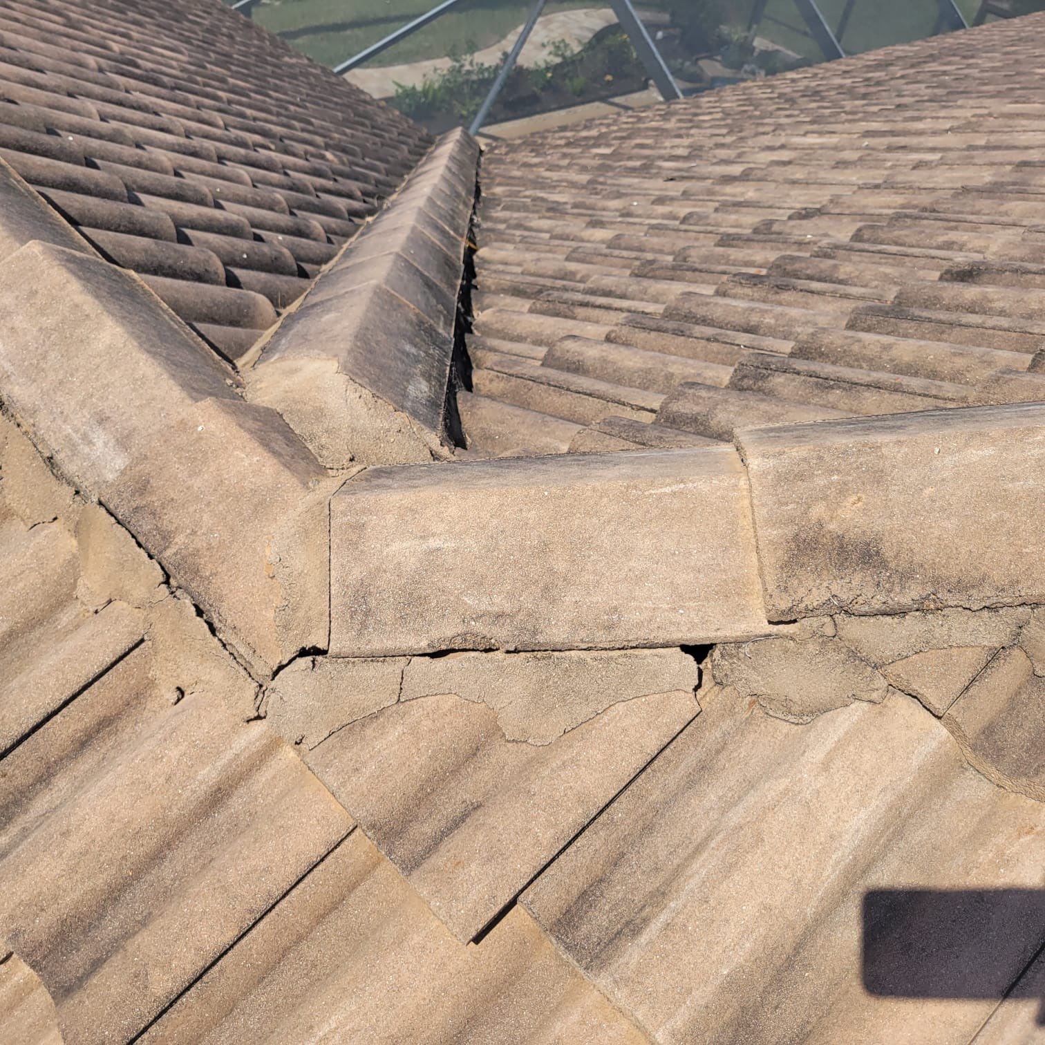 Residential Roofing Inspection using Concrete Tile by Four Peaks Roofing
