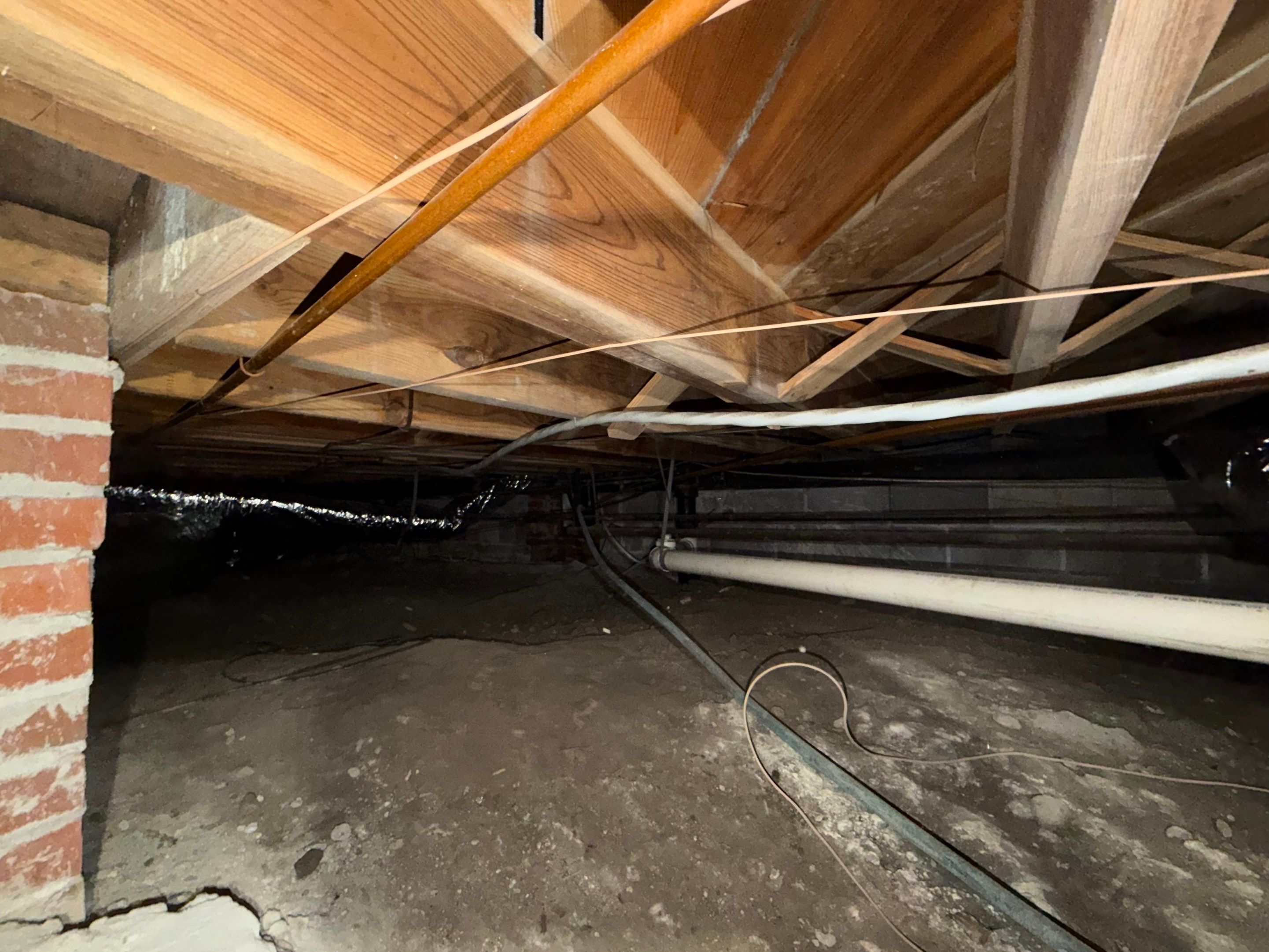 Project in Portsmouth by Patriot Crawl Space Repairs