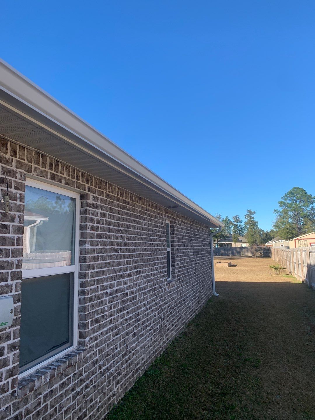 Seamless Gutter Project in Milton FL by Gutter Professors