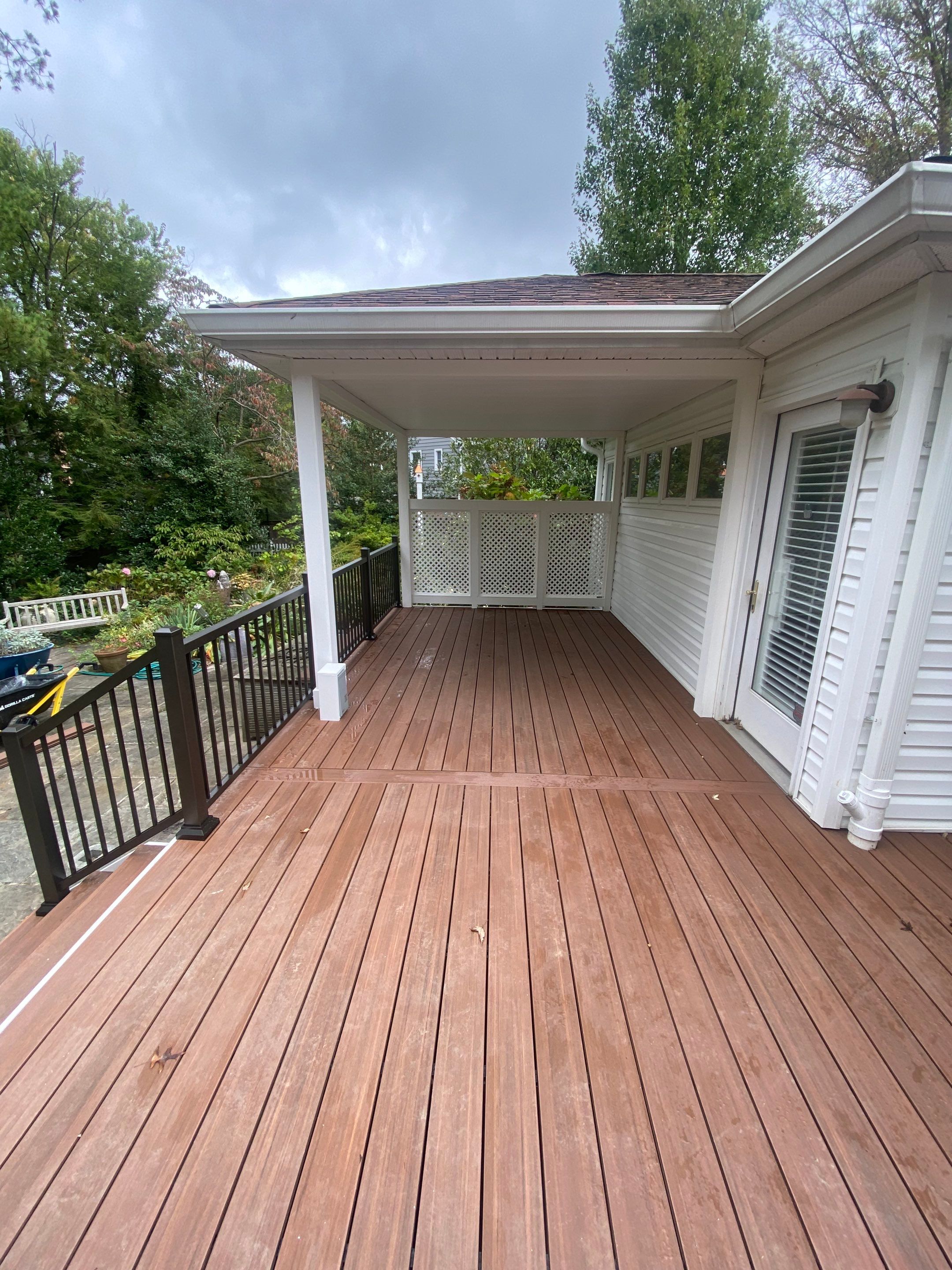 Deck Transformation using Timbertech & Azek by The Smet Companies, LLC