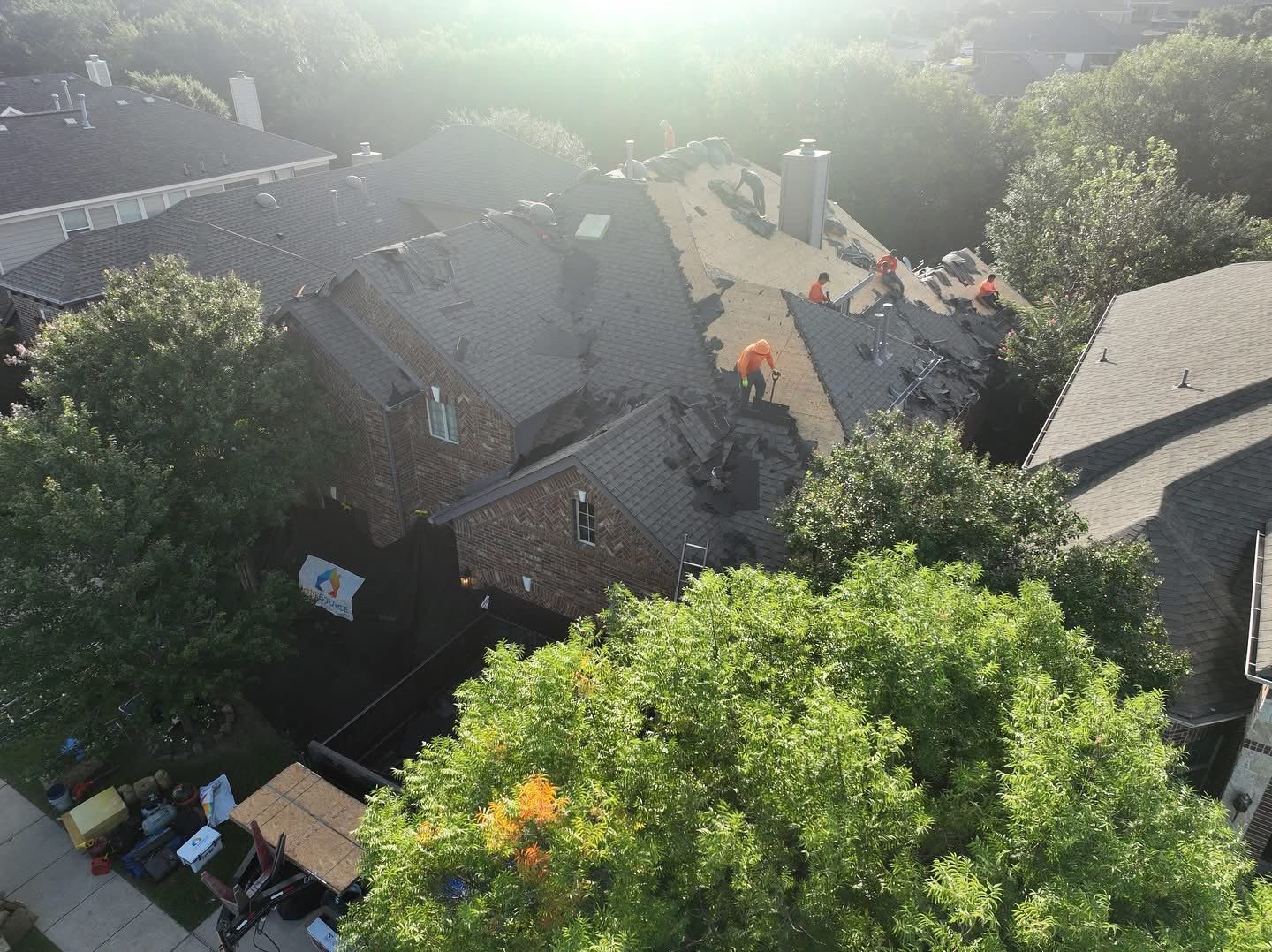 Residential Roofing Installation using Malarkey Vista Weathered Wood Plus by OneSource Roofing and Restoration