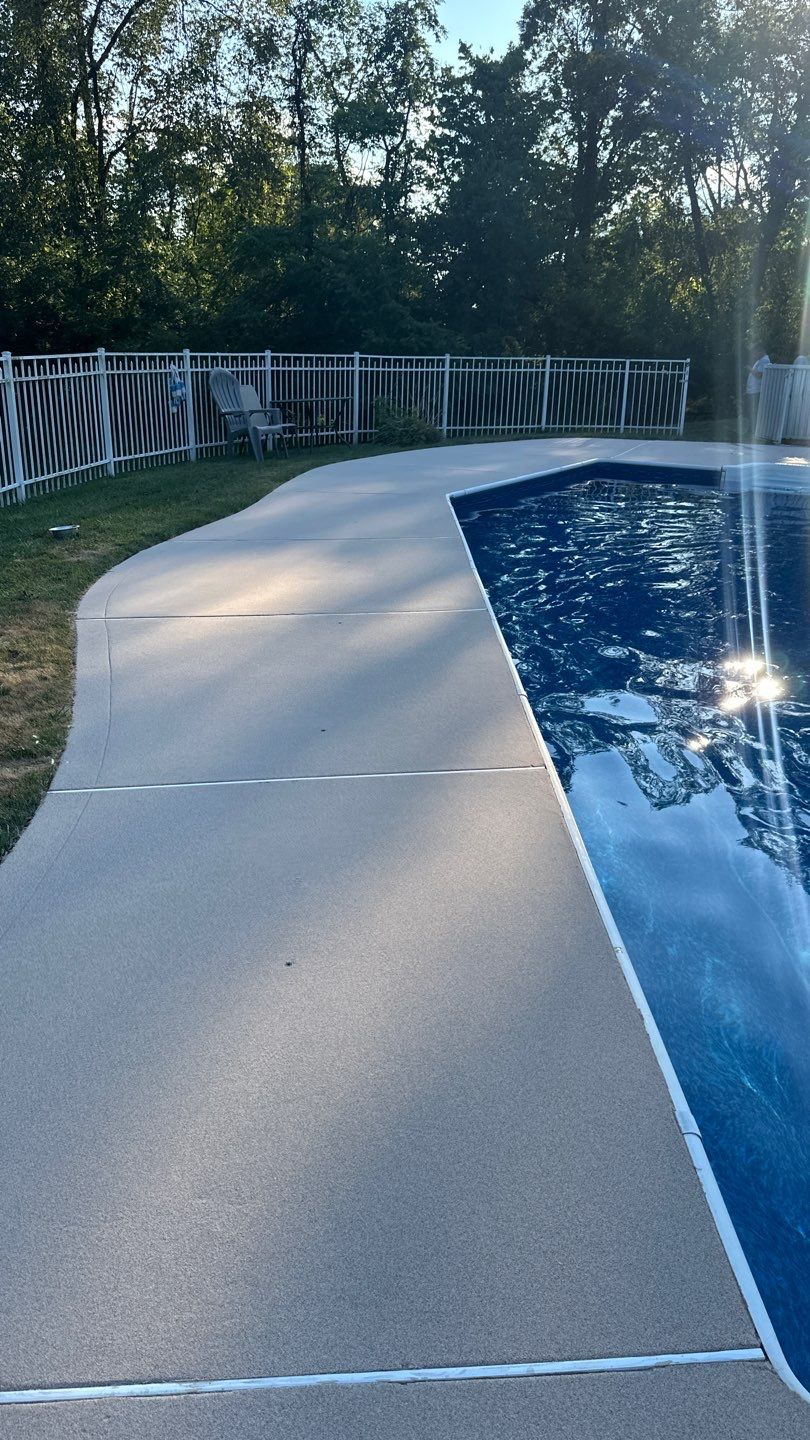 Pool Deck Project in Monroeville by Floors in a Day, Inc