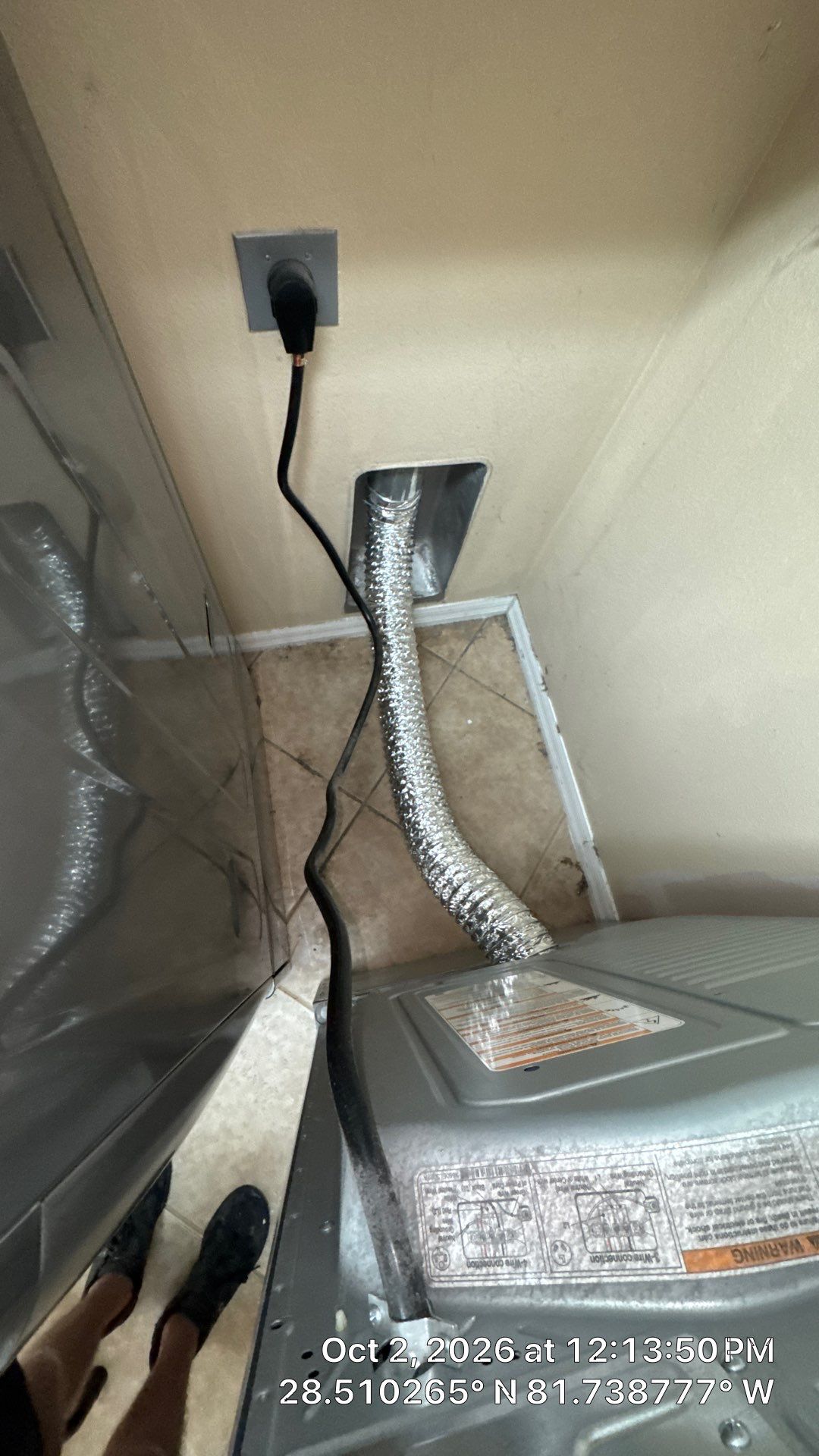Attic Duct & Dryer Exhaust Inspection in Clermont by Hygienic Air, Inc