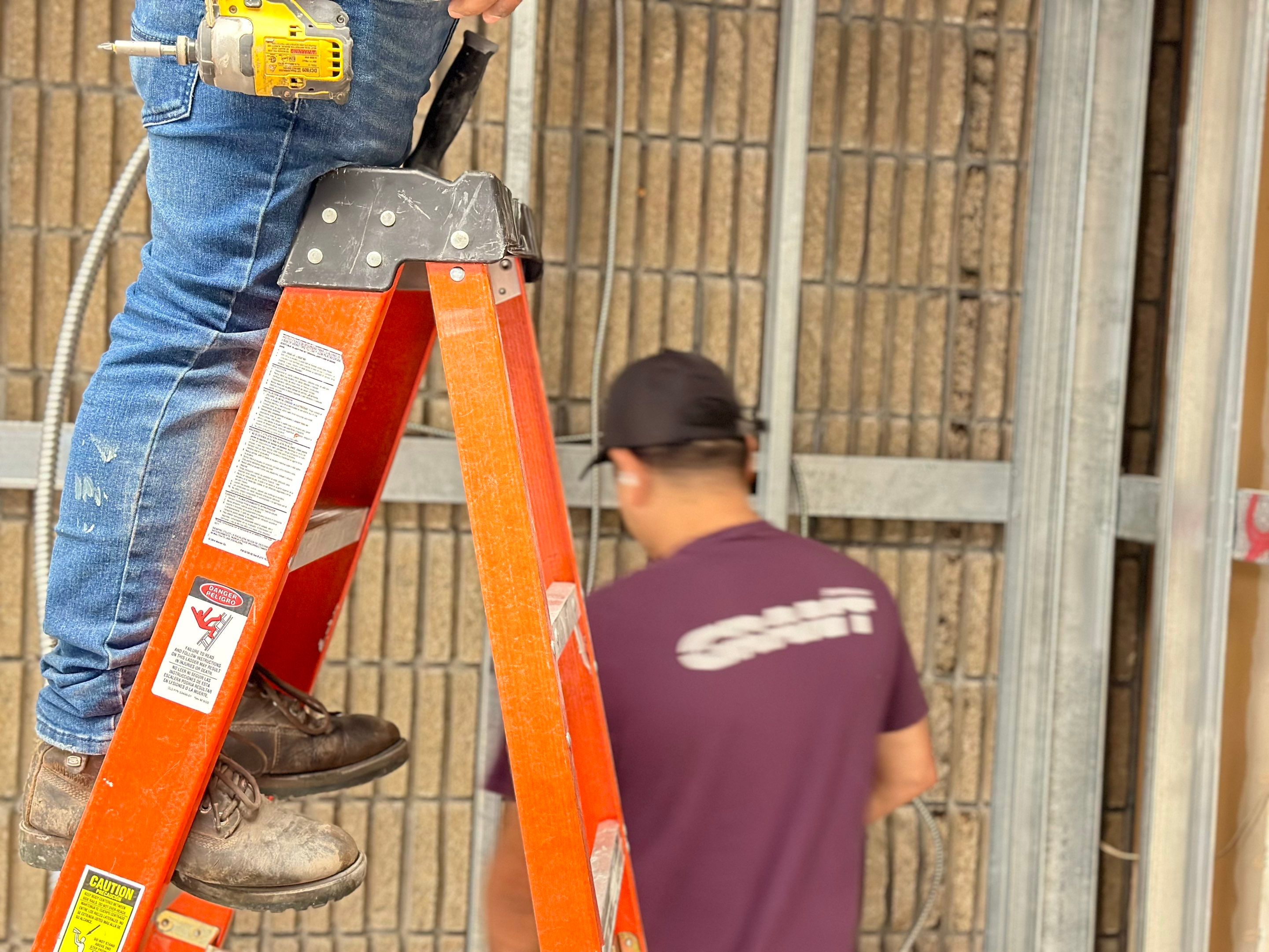 Office Remodel using Drywall by Home Concepts Construction