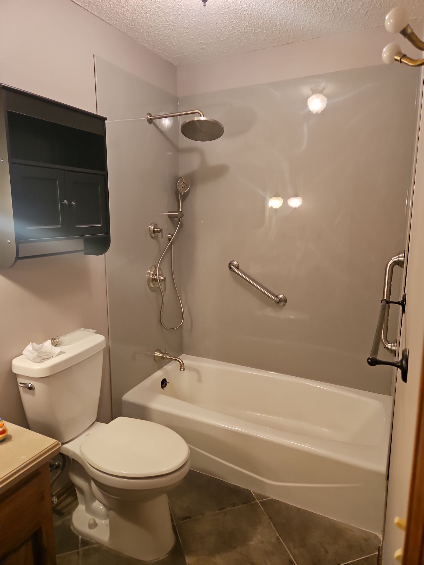 Bathroom Remodel using Onyx by The Shower Company