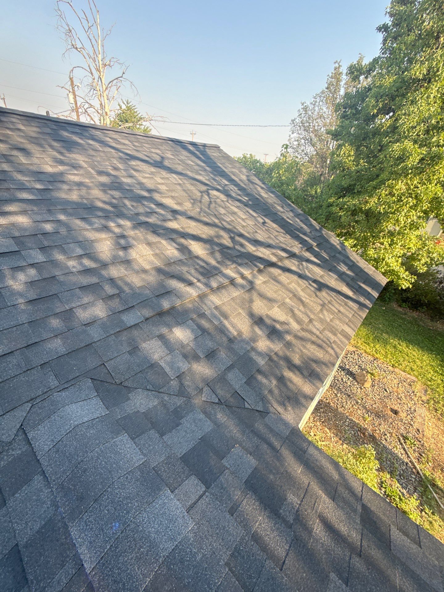 Parma Residential Roof Replacement with Gray Architectural Shingles by Olive Roofing