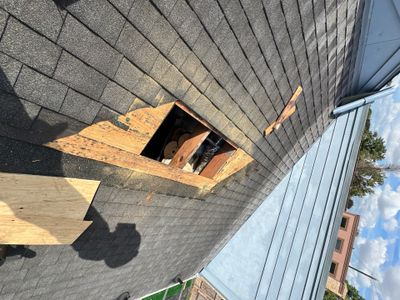 Residential Roofing Repair using Owen's Corning Duration (Lifetime) Shingles