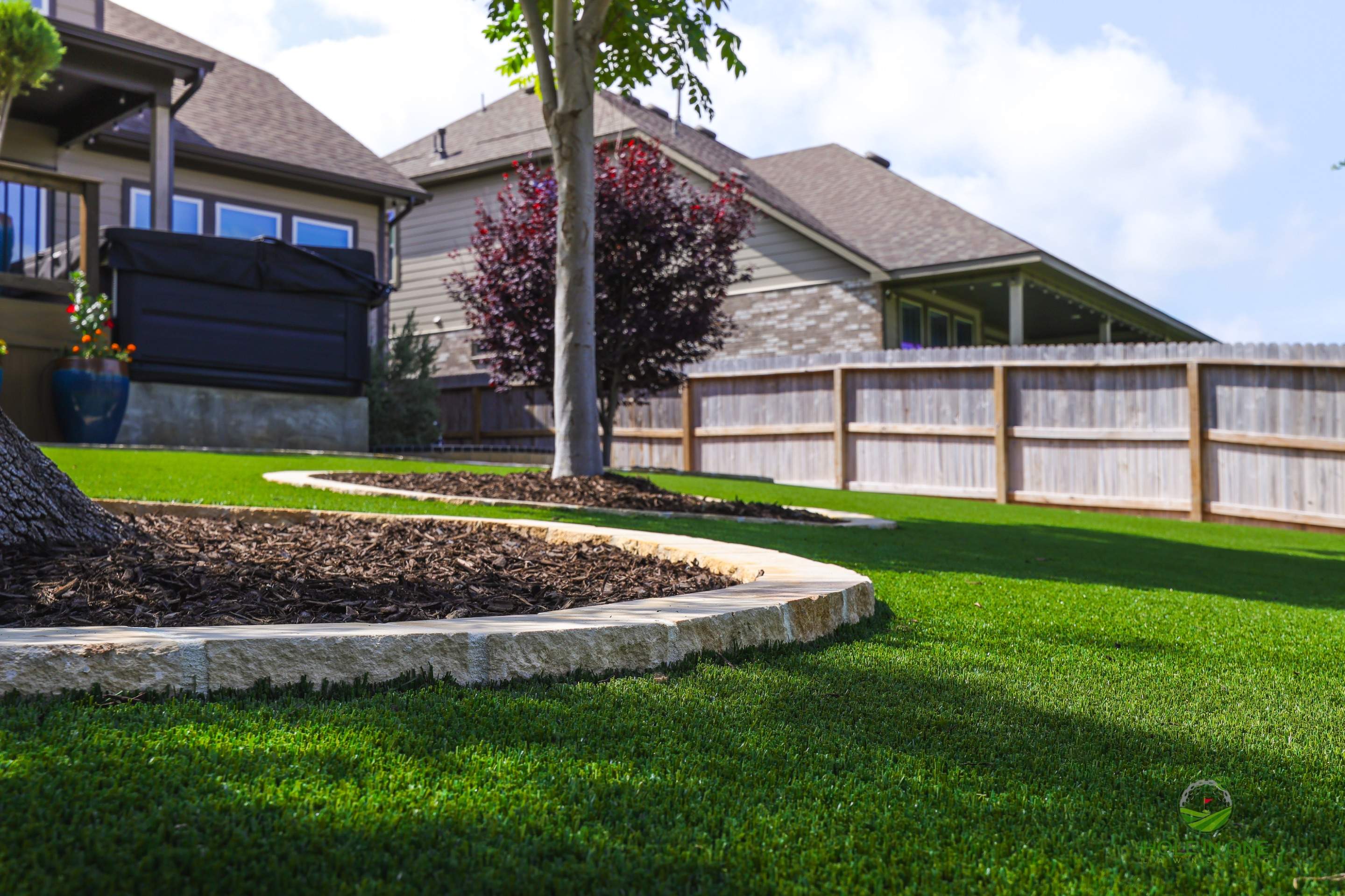 Mustang Oaks, San Antonio TX by Hole In One Lawns, LLC