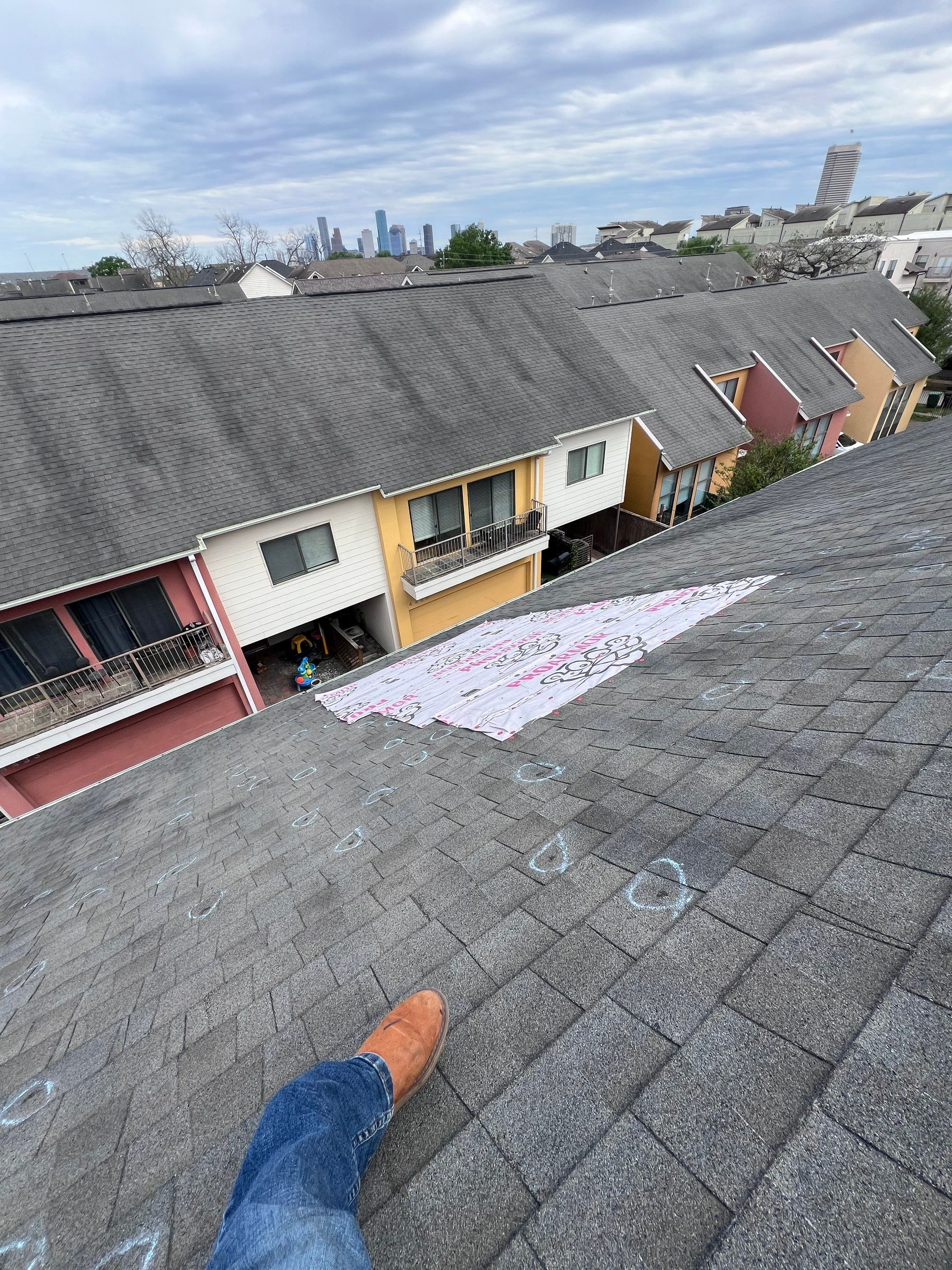 Residential Roofing Repair using Owen's Corning Duration (Lifetime) Shingles by Roof Repair Company