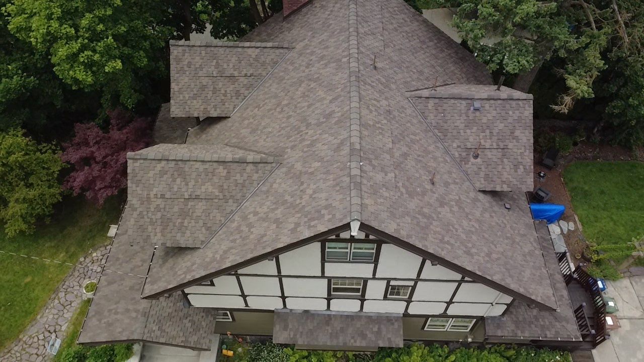 Premium CertainTeed Presidential Shake Roof Installation on Spokane Tudor Home W Cotta Ave Spokane, WA, 99204 CertainTeed Presidential Shake TL - Autumn Blend by Alpine Roofing