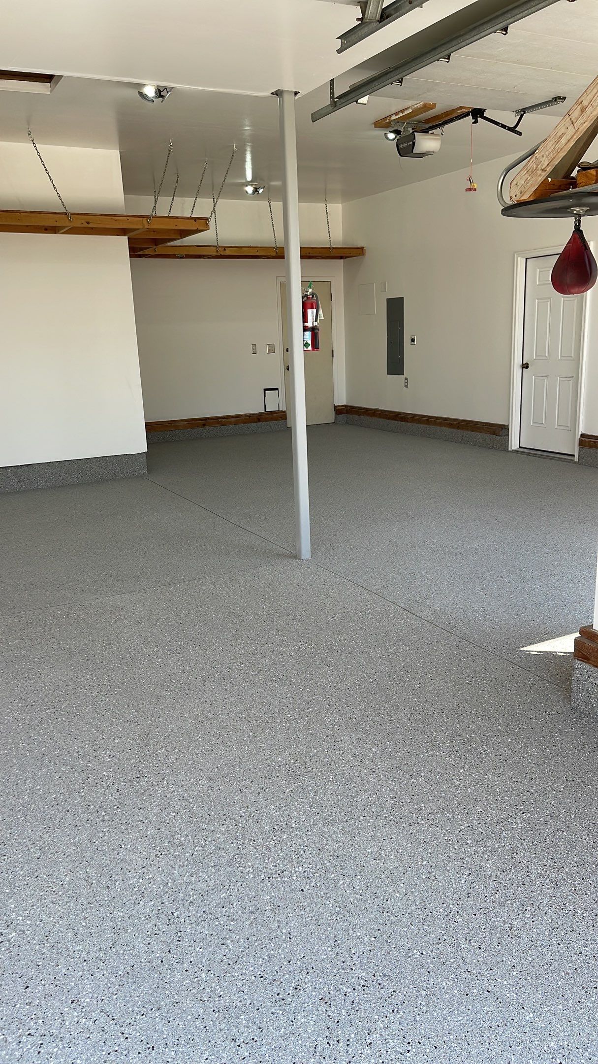 Garage, Walkway and Shop Transformation using Shale Hybrid by Croc Coatings, LLC