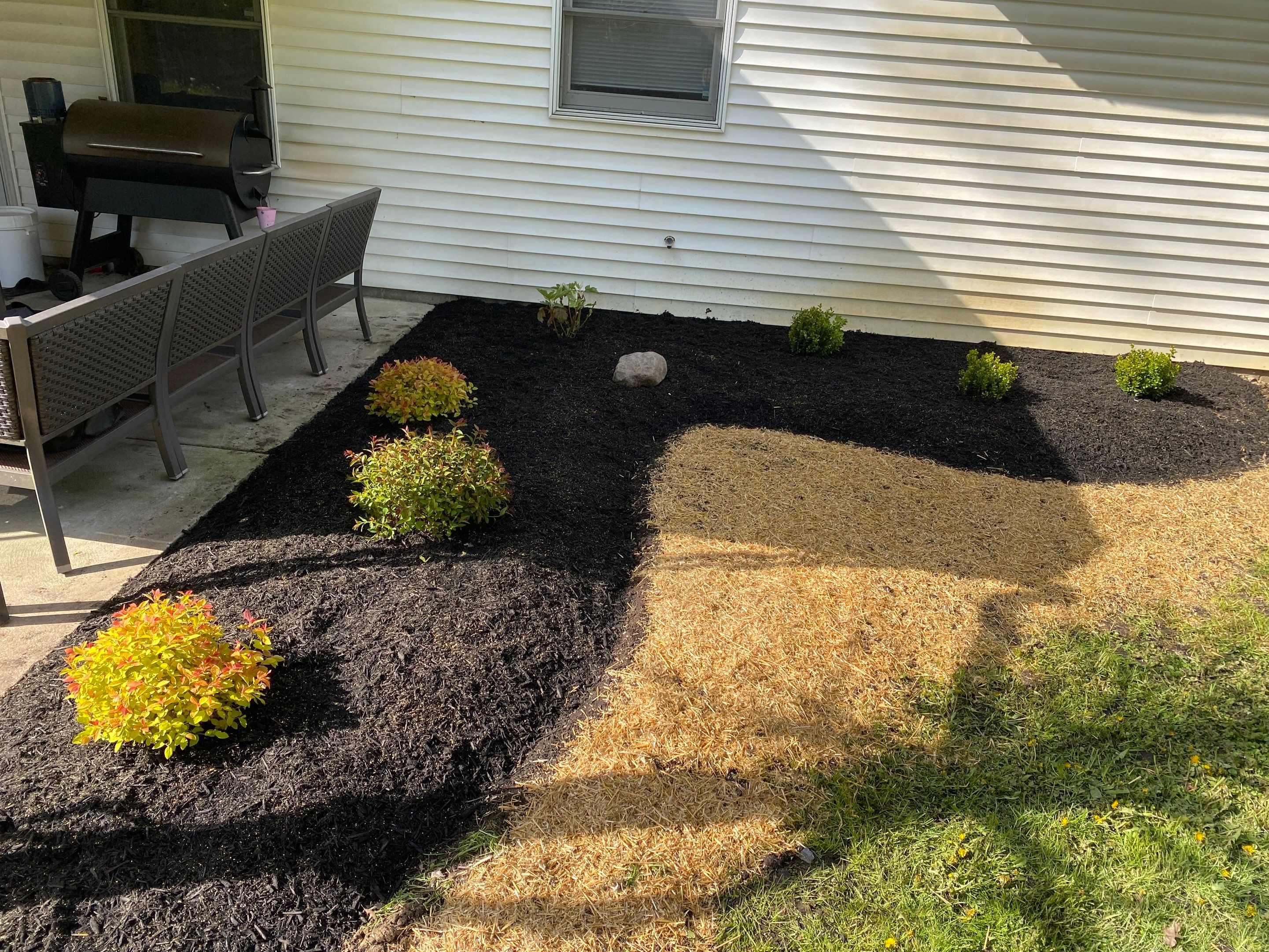 Grading Beds Install by Elm Rose Gardens
