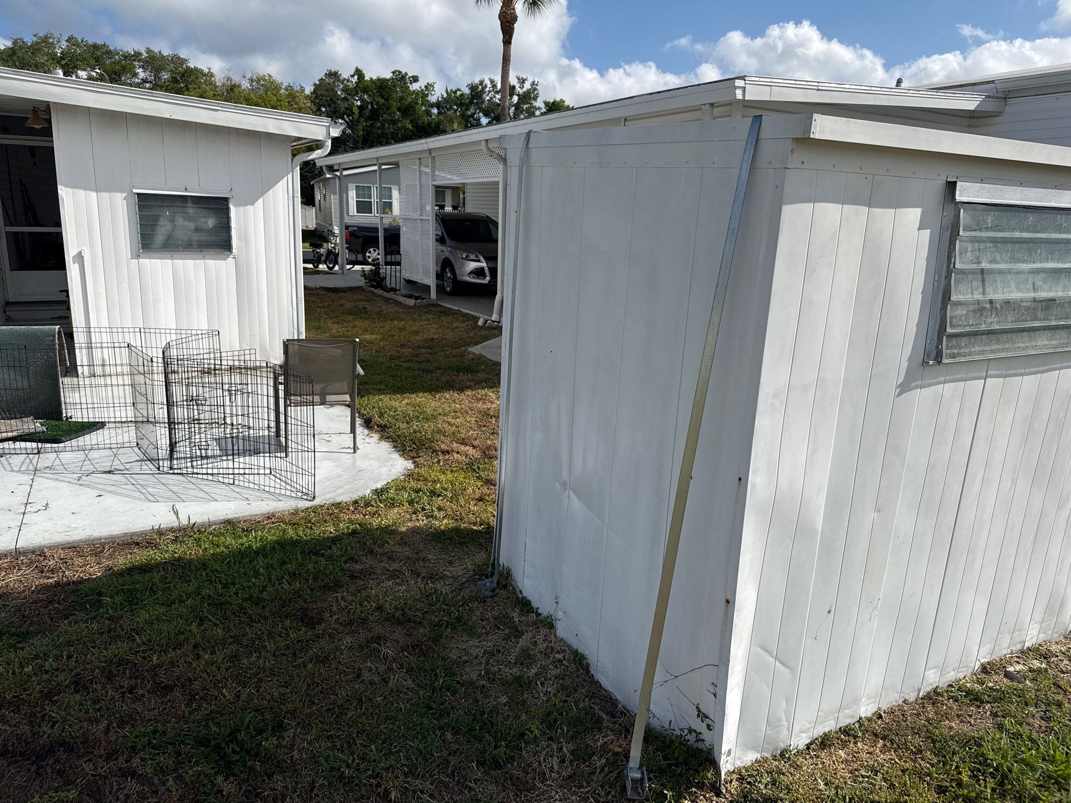 Mobile Home Soft Wash & TPO Roof Cleaning in Leisure Lake Mobile Home Park – Palmetto, FL by Sunshine AquaWash