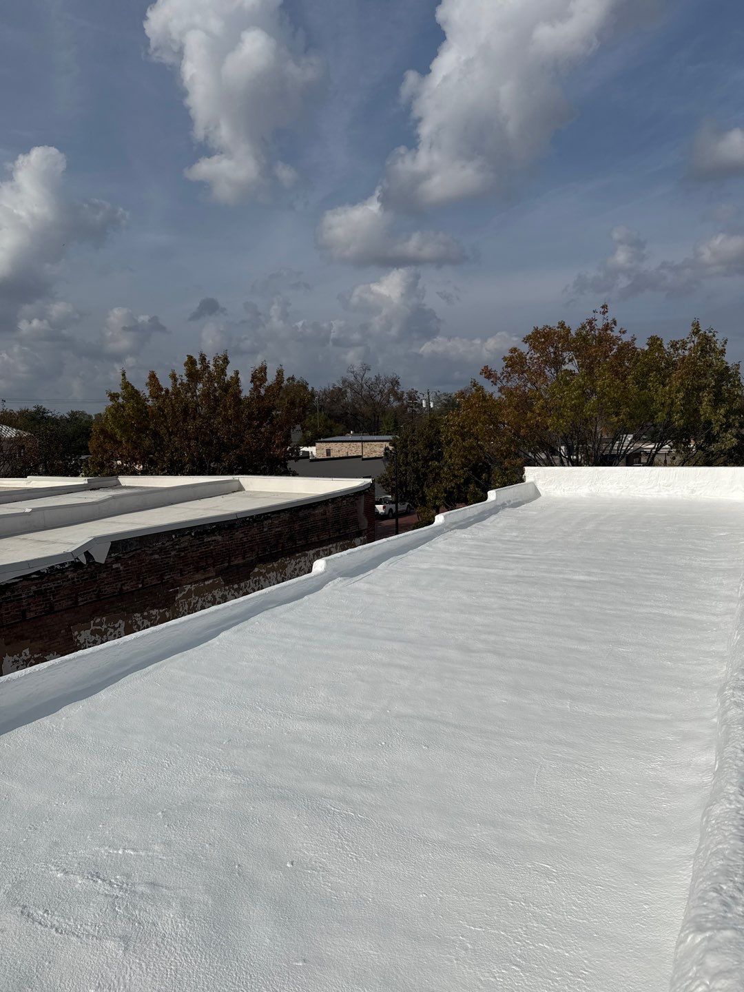 Heath Hyde, P.C. – Commercial Foam Roof Restoration in Sulphur Springs, TX by All Star Roofing LLC