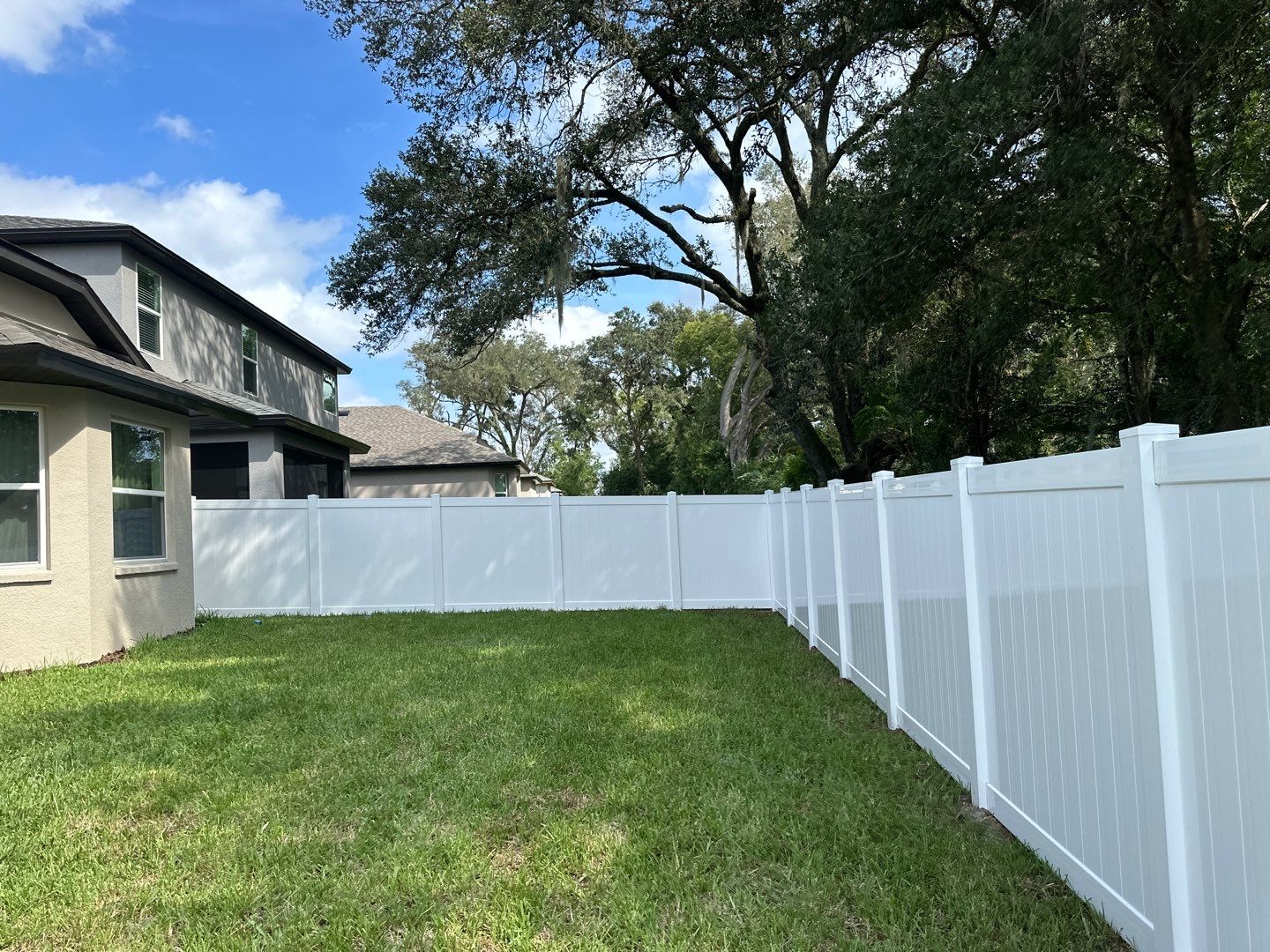 Vinyl Fence Installation using 6Ft White Vinyl Privacy Fence by Asap fence and gates, LLC