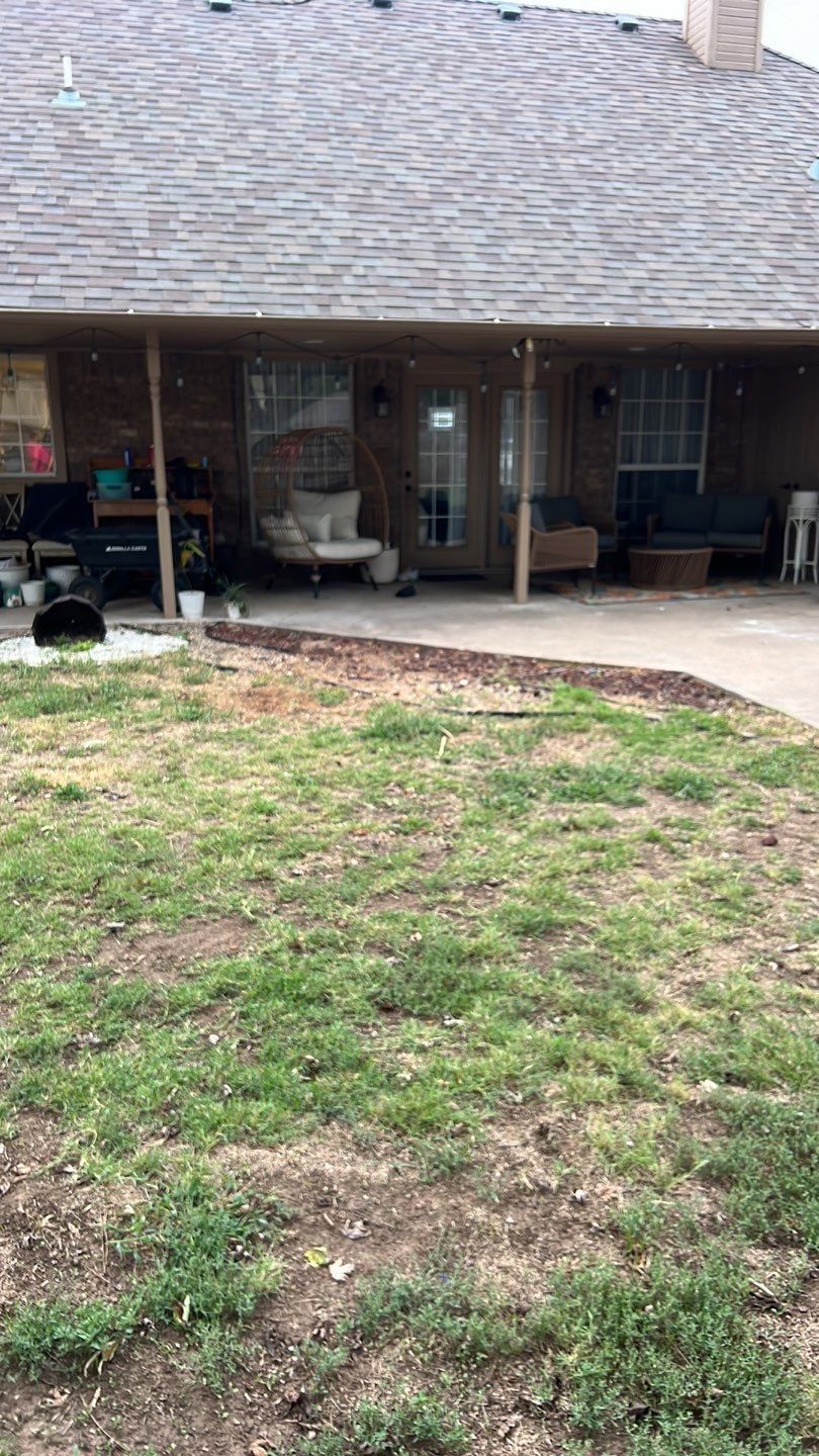 Tree removal , Concrete, Pergola, and sod install  by Clays Services Inc