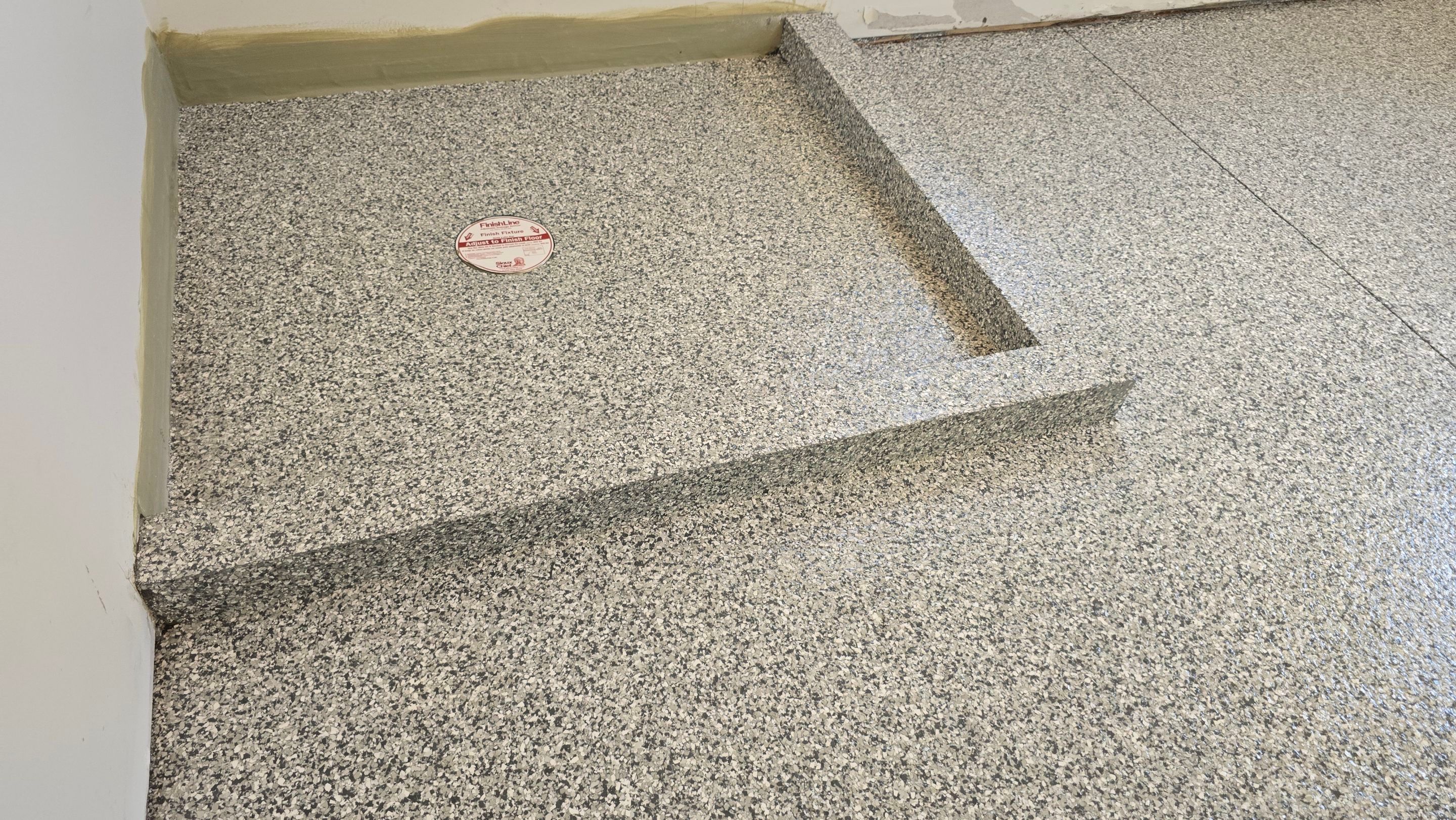 Garage using Gravel by Elite Floor Solutions