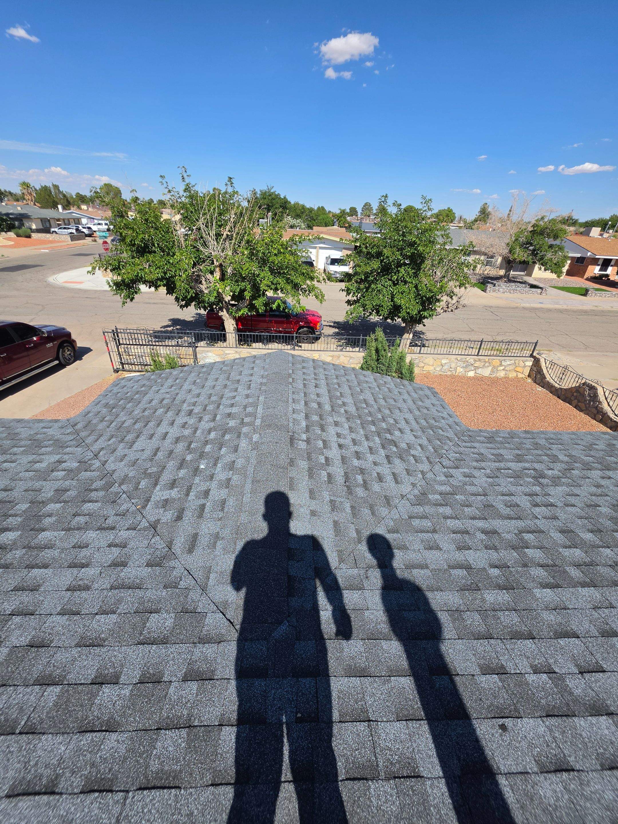 Architectural Shingle Roof Replacement and Decking Repair in El Paso by Berry Good Roofing