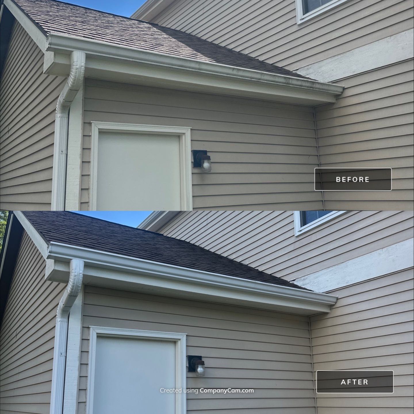 Project in Bartlett by Simmons Power & Soft Washing