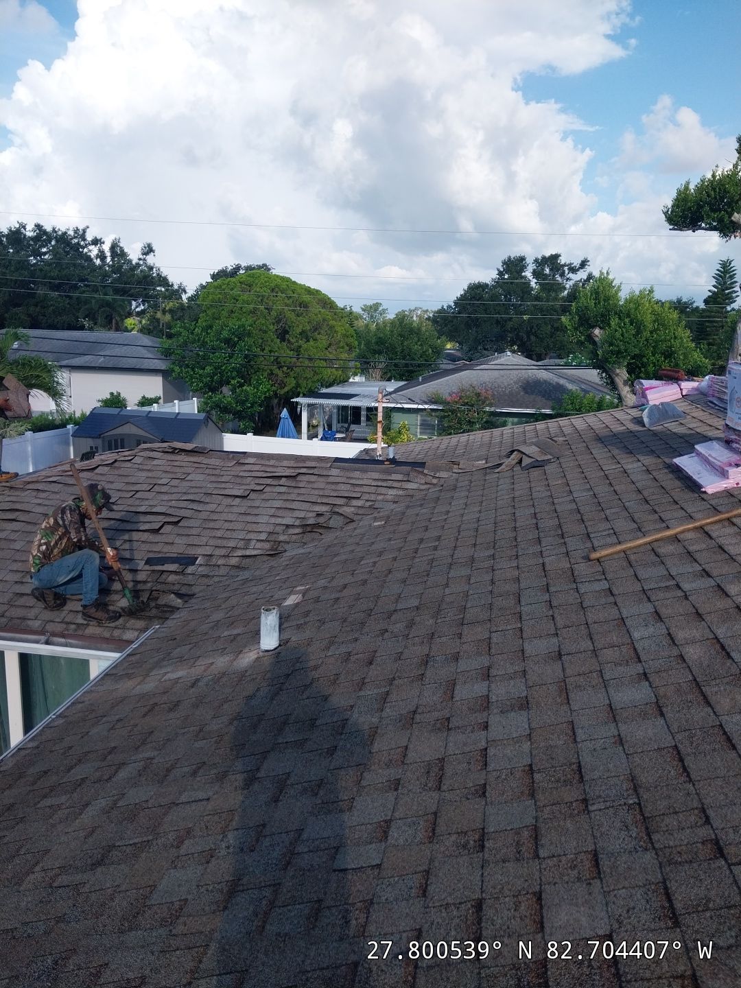 Project in St. Petersburg 33710 by Mitchell Roofing Company LLC 