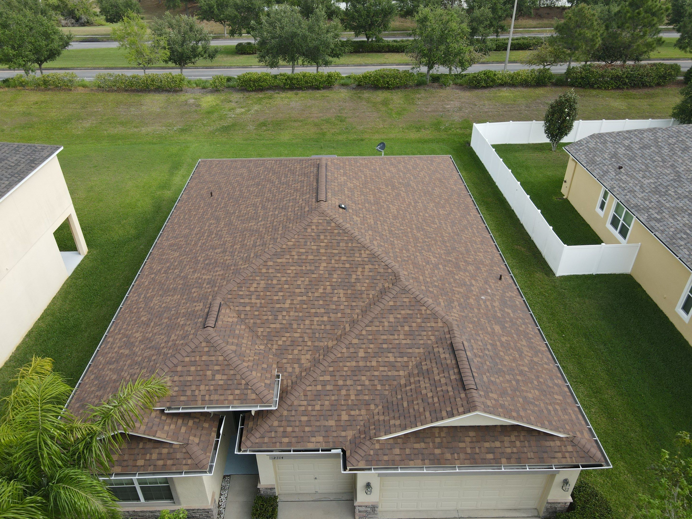 Roof replacement in Riverview, FL. by Steadfast Roofing