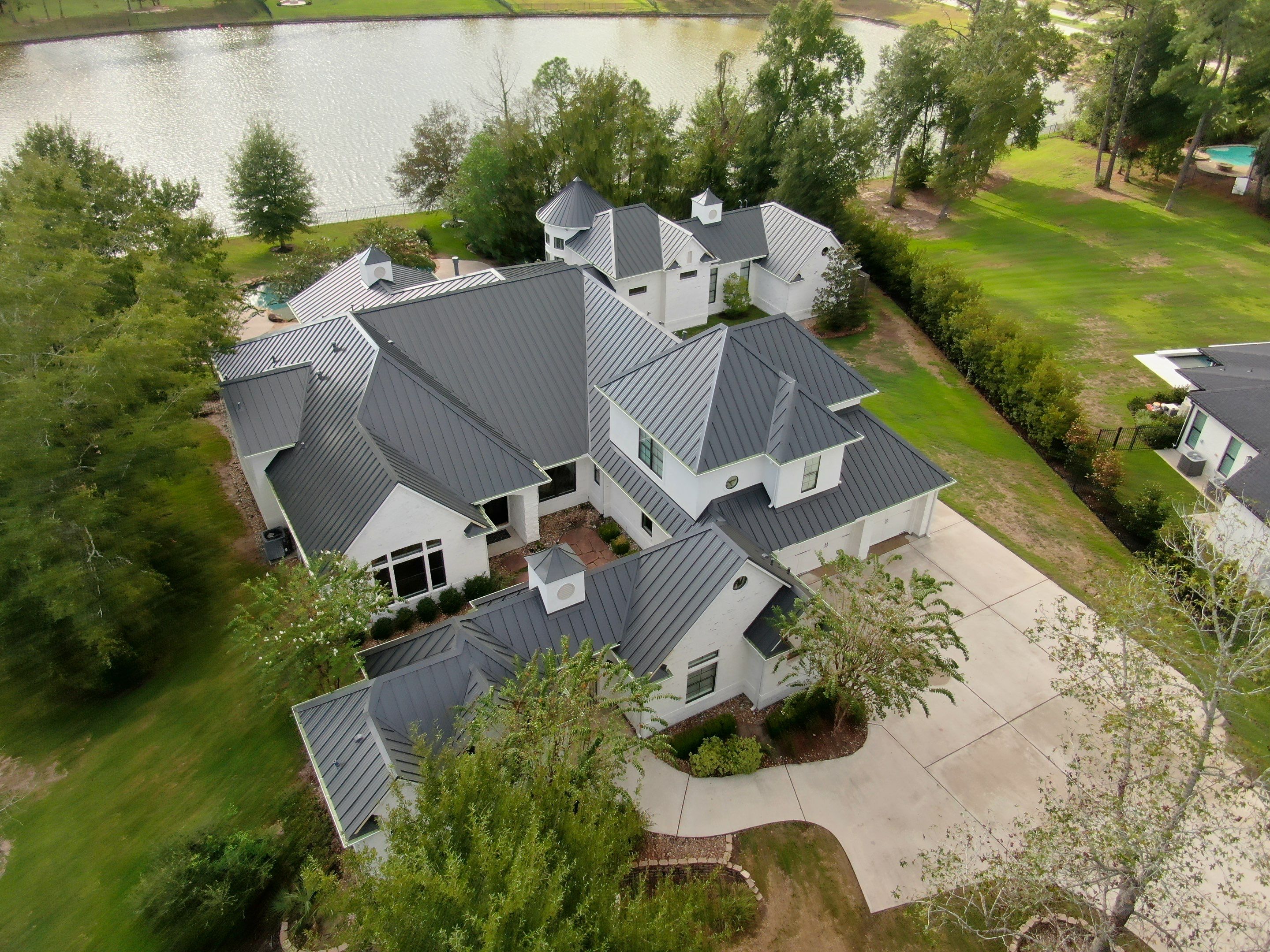 Standing Seam Project - Spring, TX by Hartland Roofing & Construction