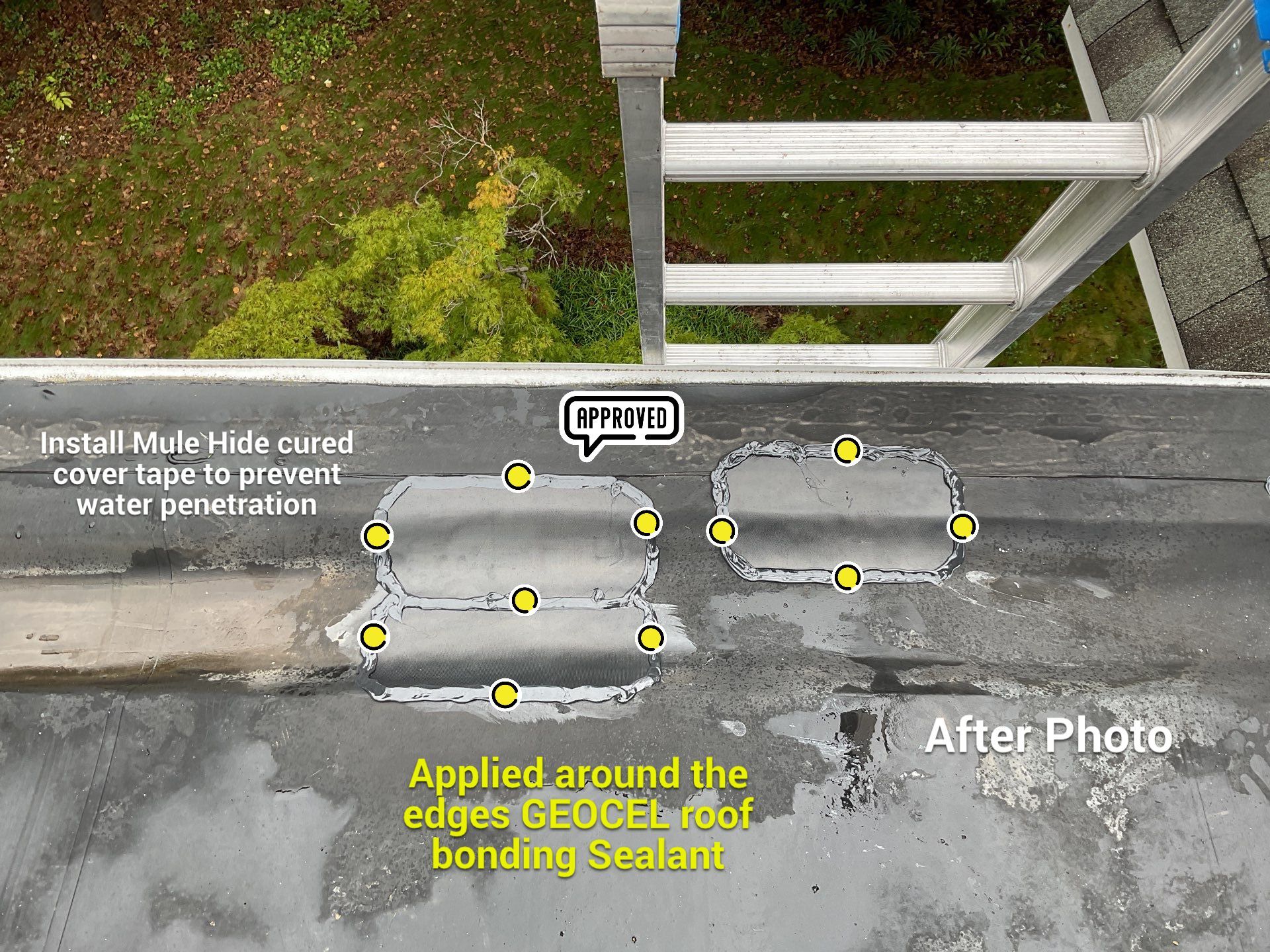 EPDM Repair  by Alpha Design Services