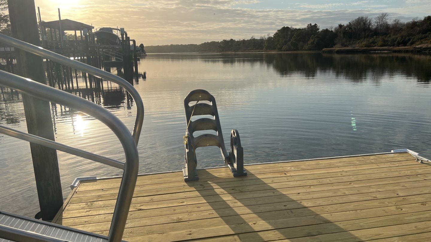 Dock using Wood Sealant by DuraSeal