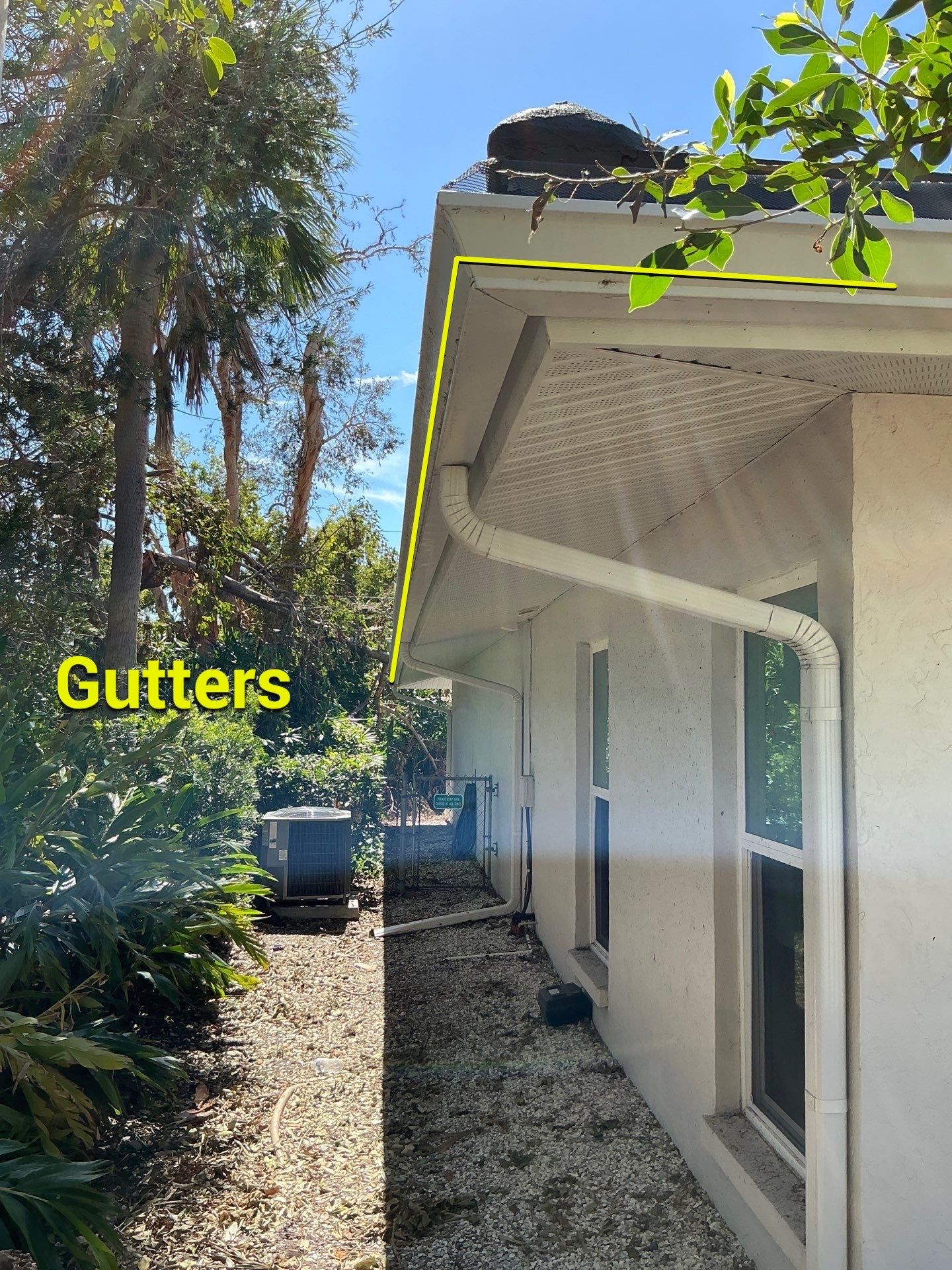 Custom Color Gutter Solutions in Sarasota FL by Gutter Professors