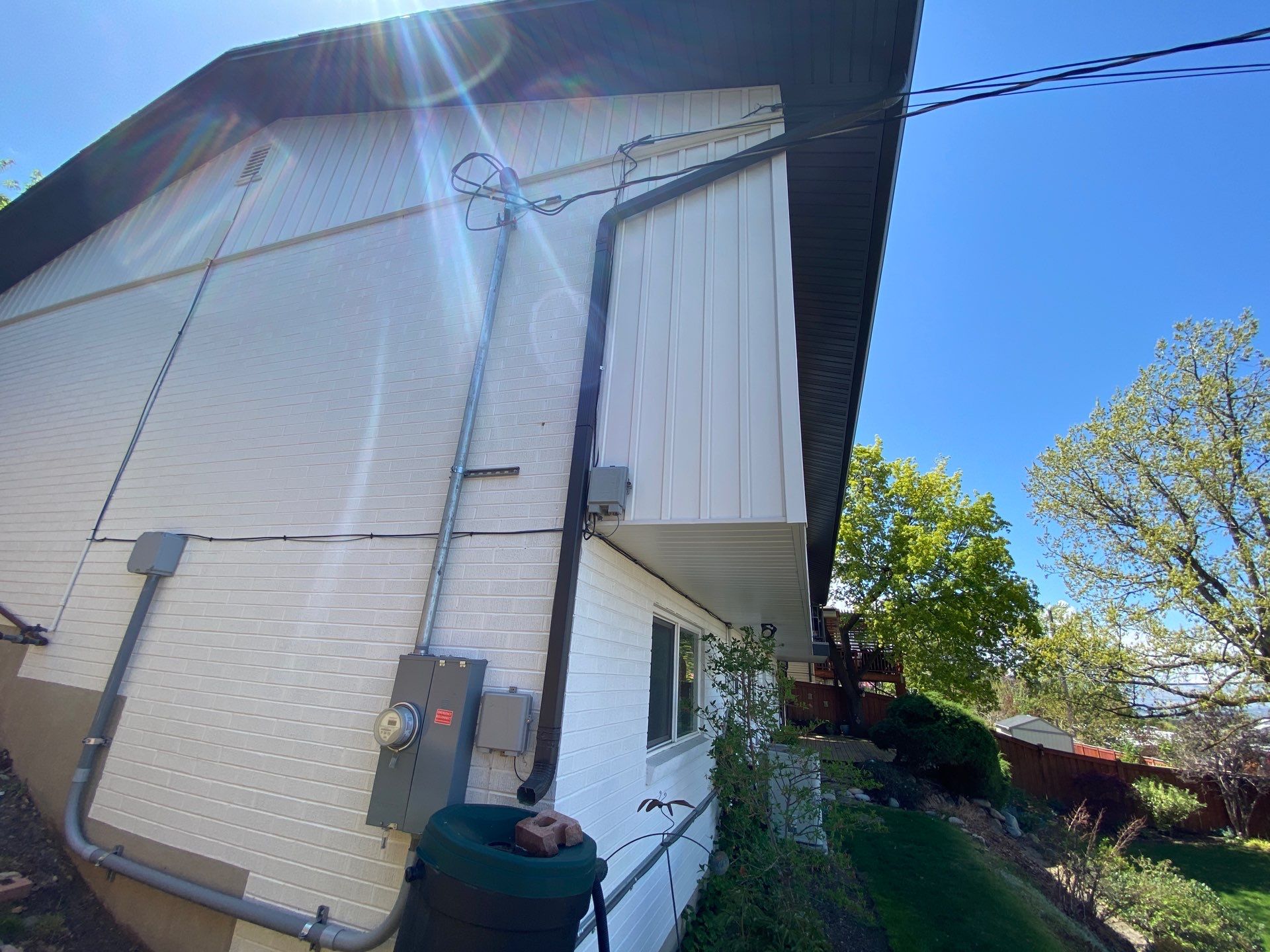 Project in Cotton Wood Heights by Emerald Gotcha Gutters 